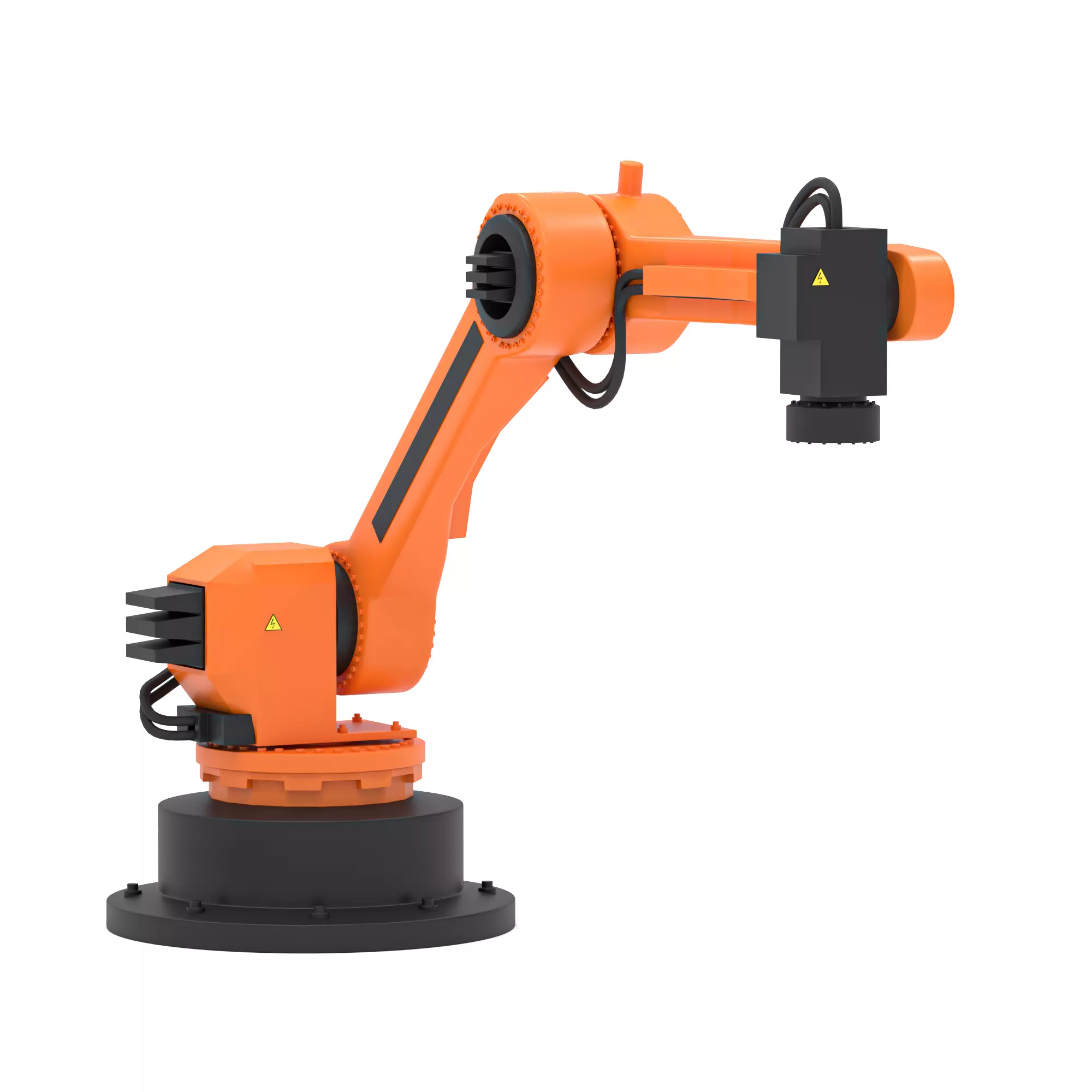 Industrial Robot 01 3D model_0