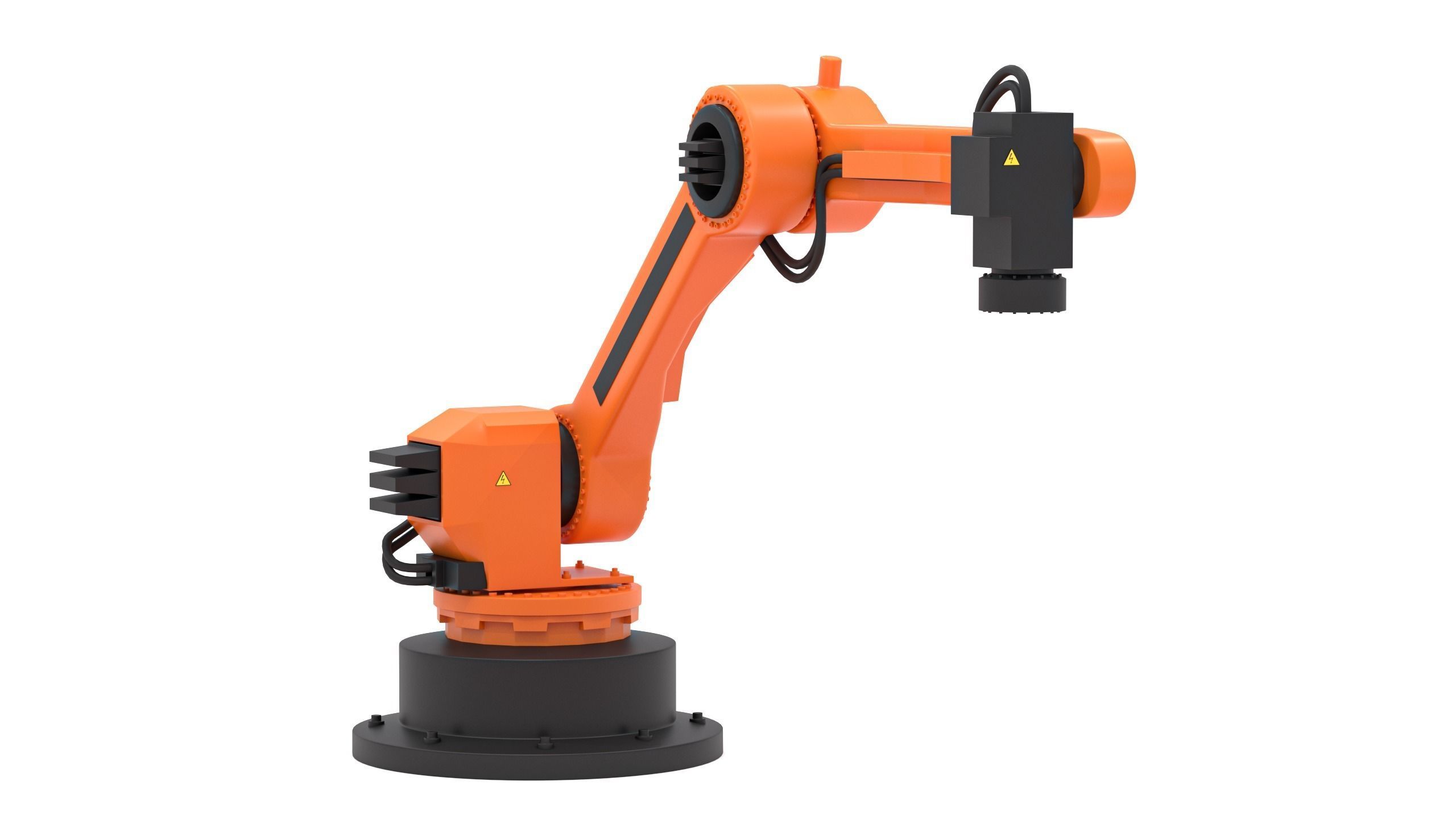 Industrial Robot 01 3D model_1