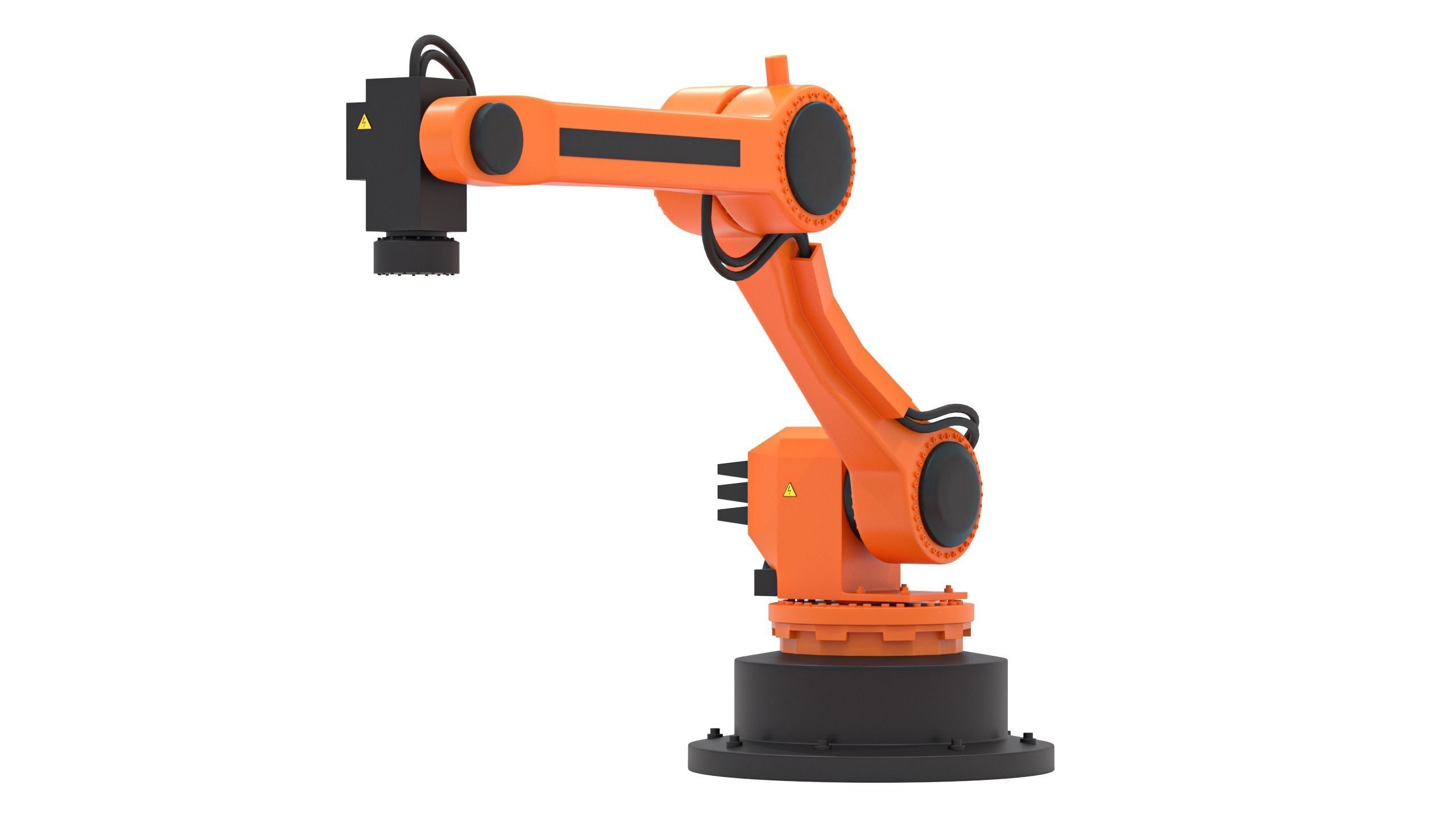 Industrial Robot 01 3D model_2