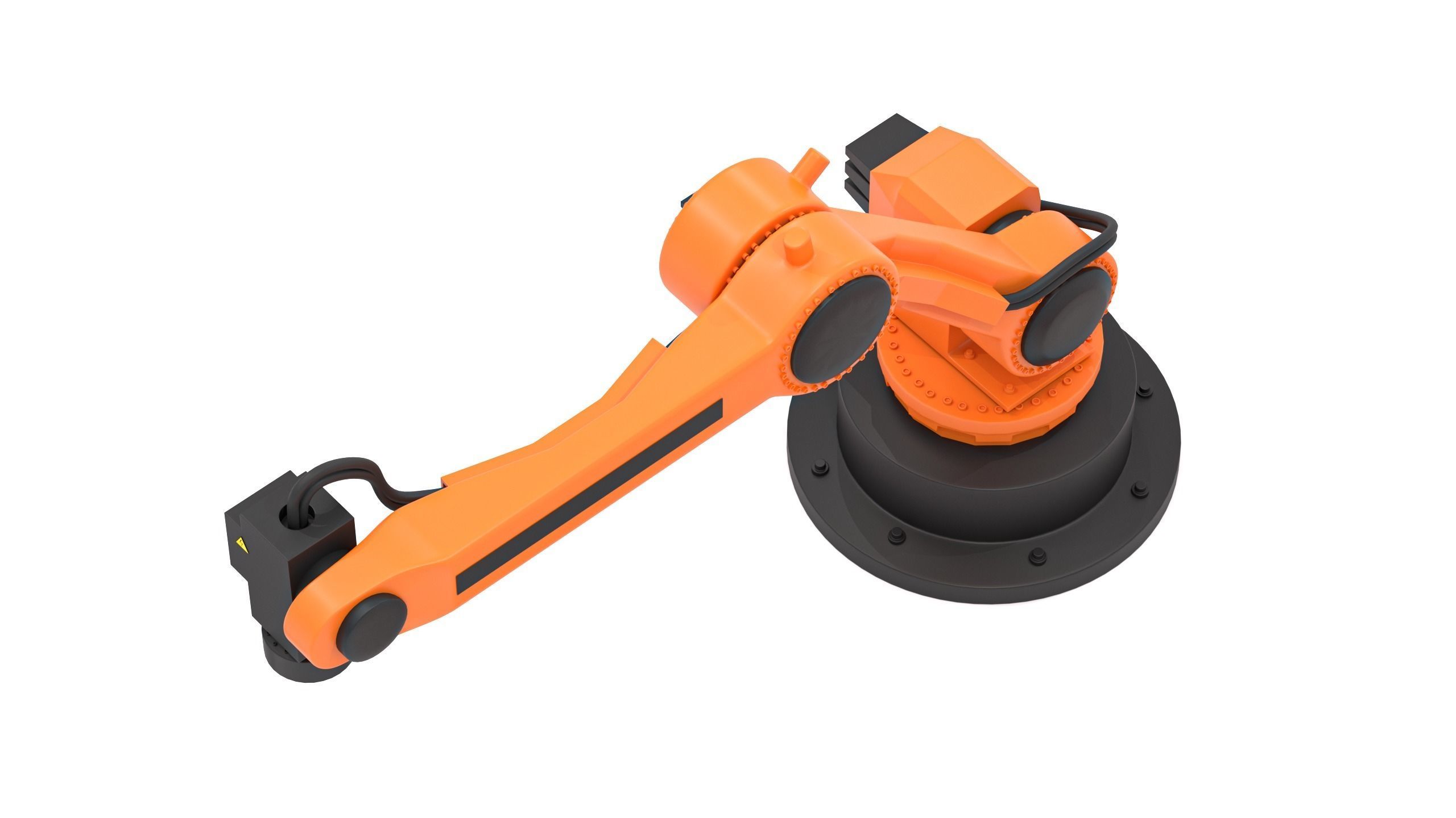 Industrial Robot 01 3D model_5
