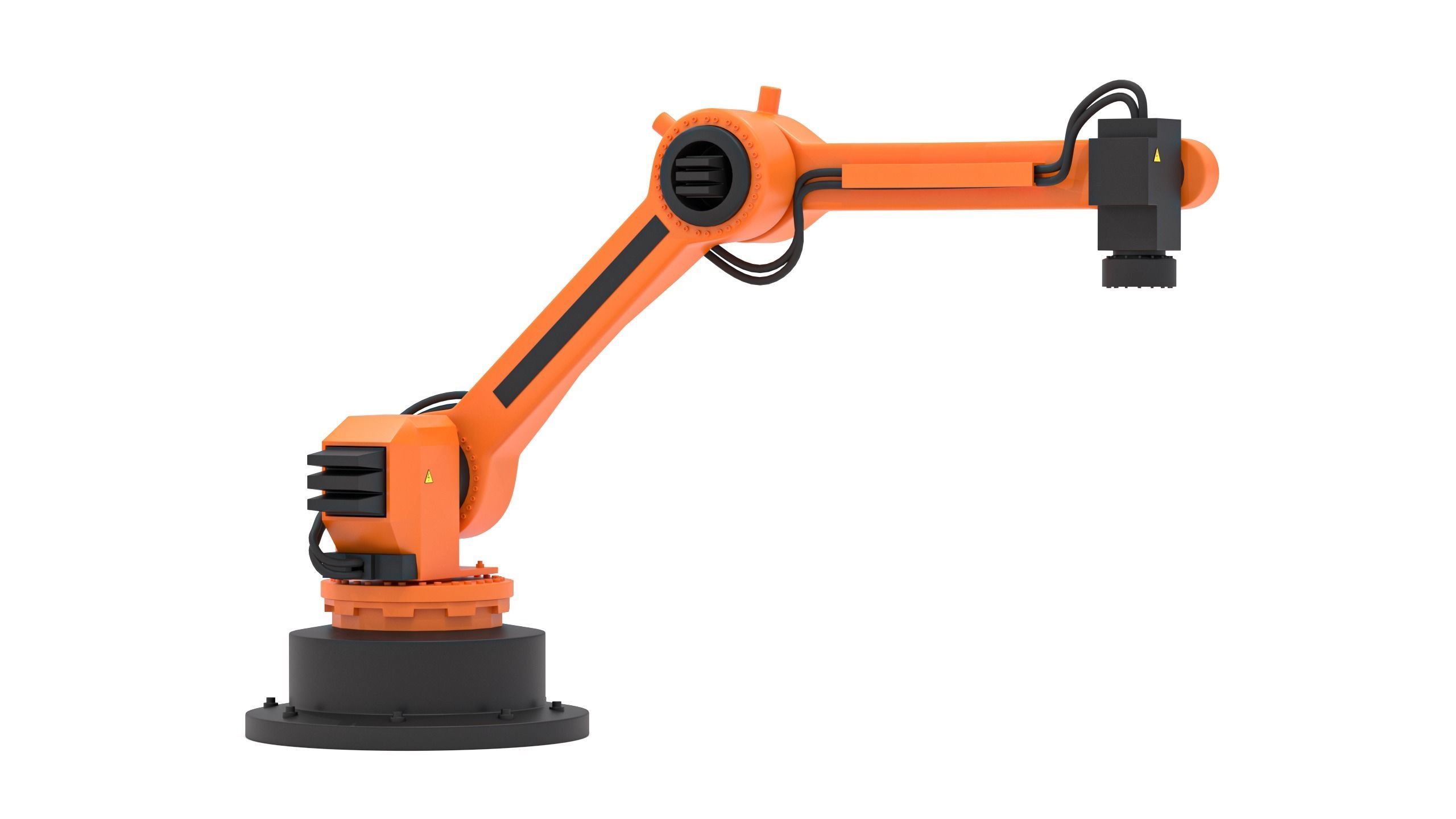 Industrial Robot 01 3D model_4