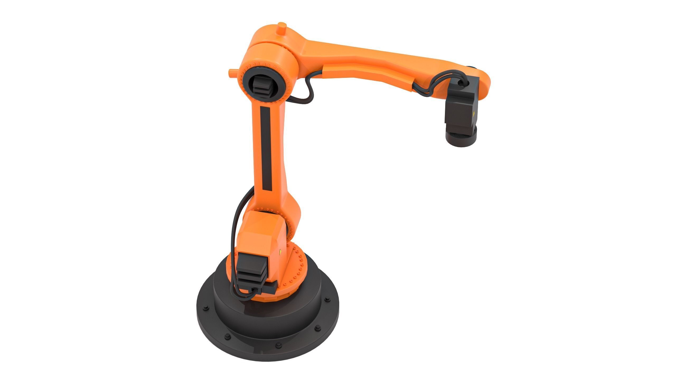 Industrial Robot 02 3D model_3