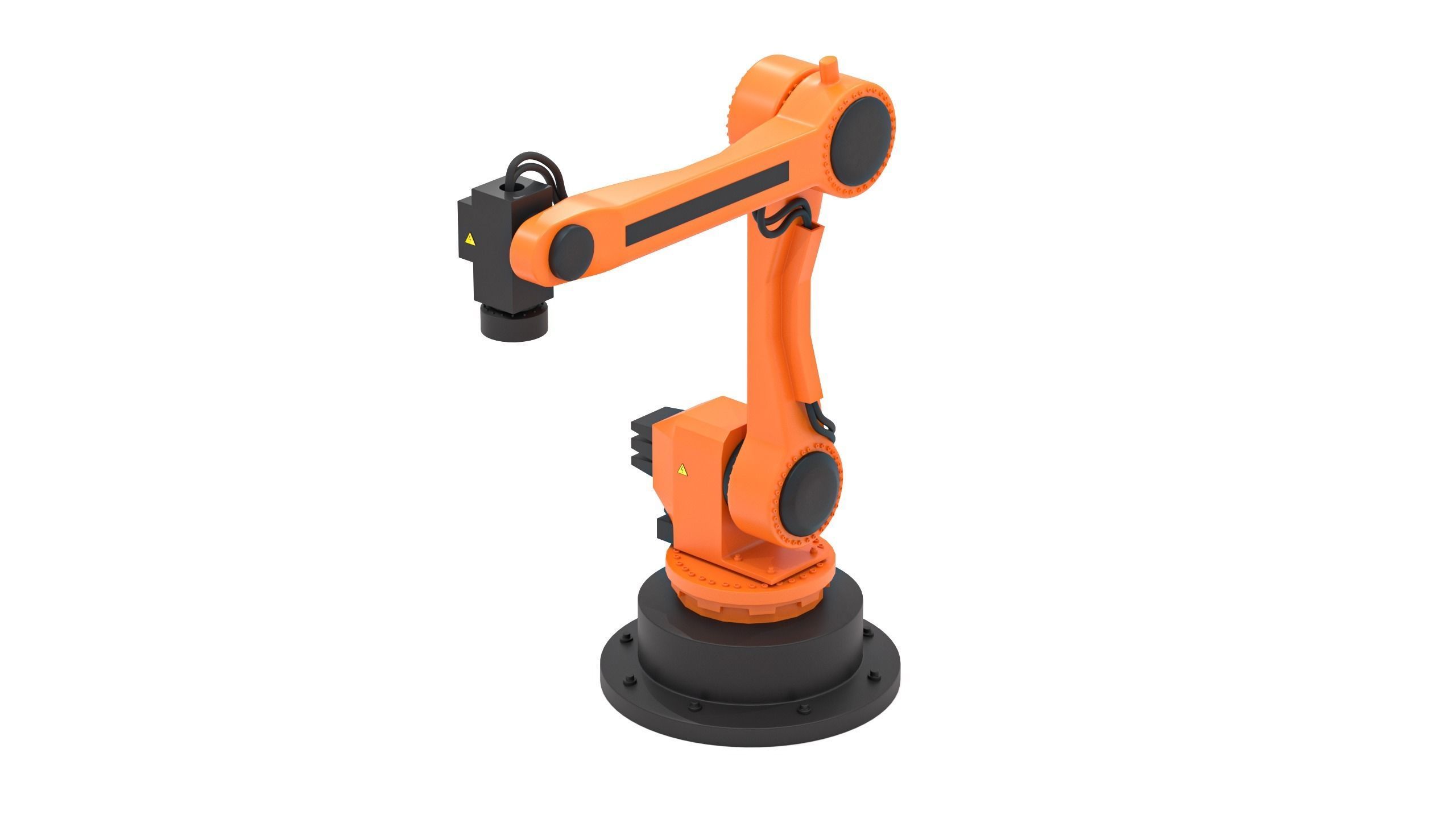 Industrial Robot 02 3D model_1