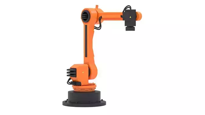 Industrial Robot 02 3D model
