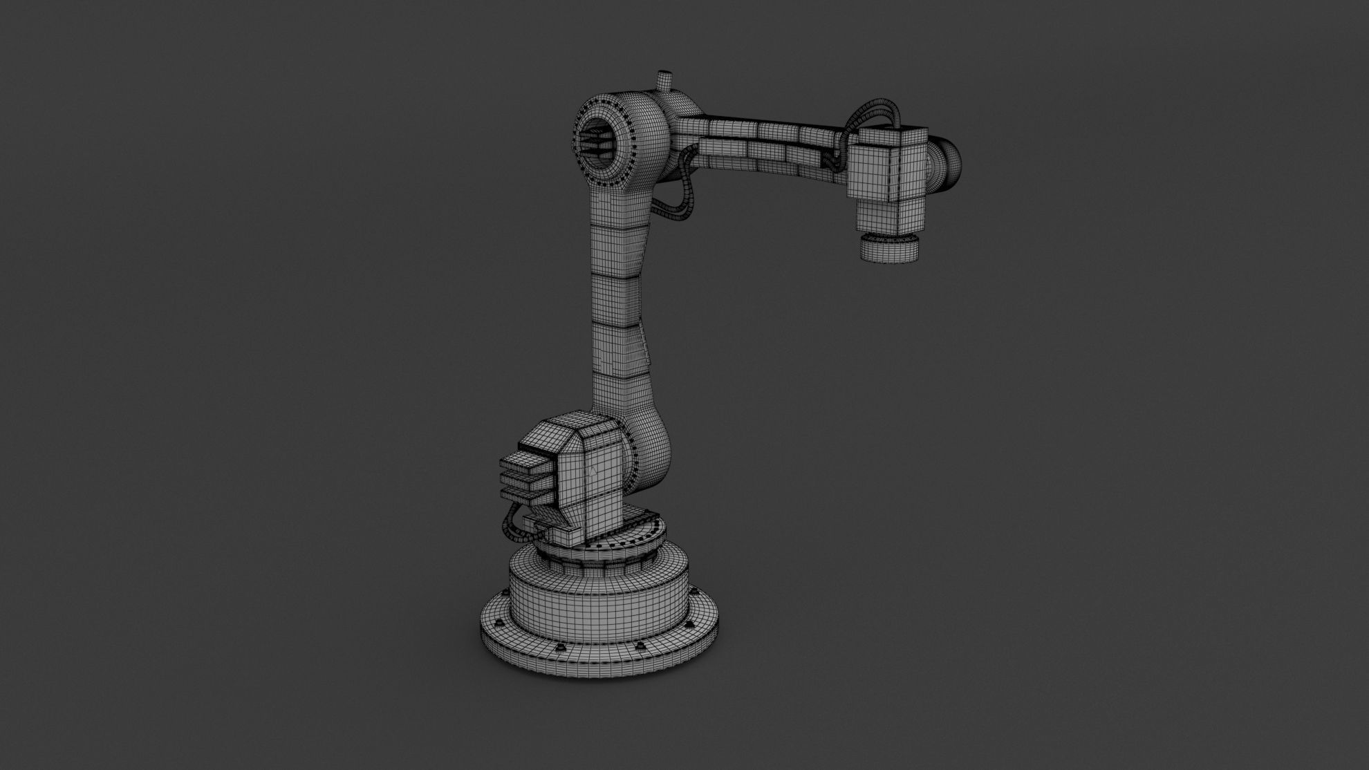 Industrial Robot 02 3D model_5