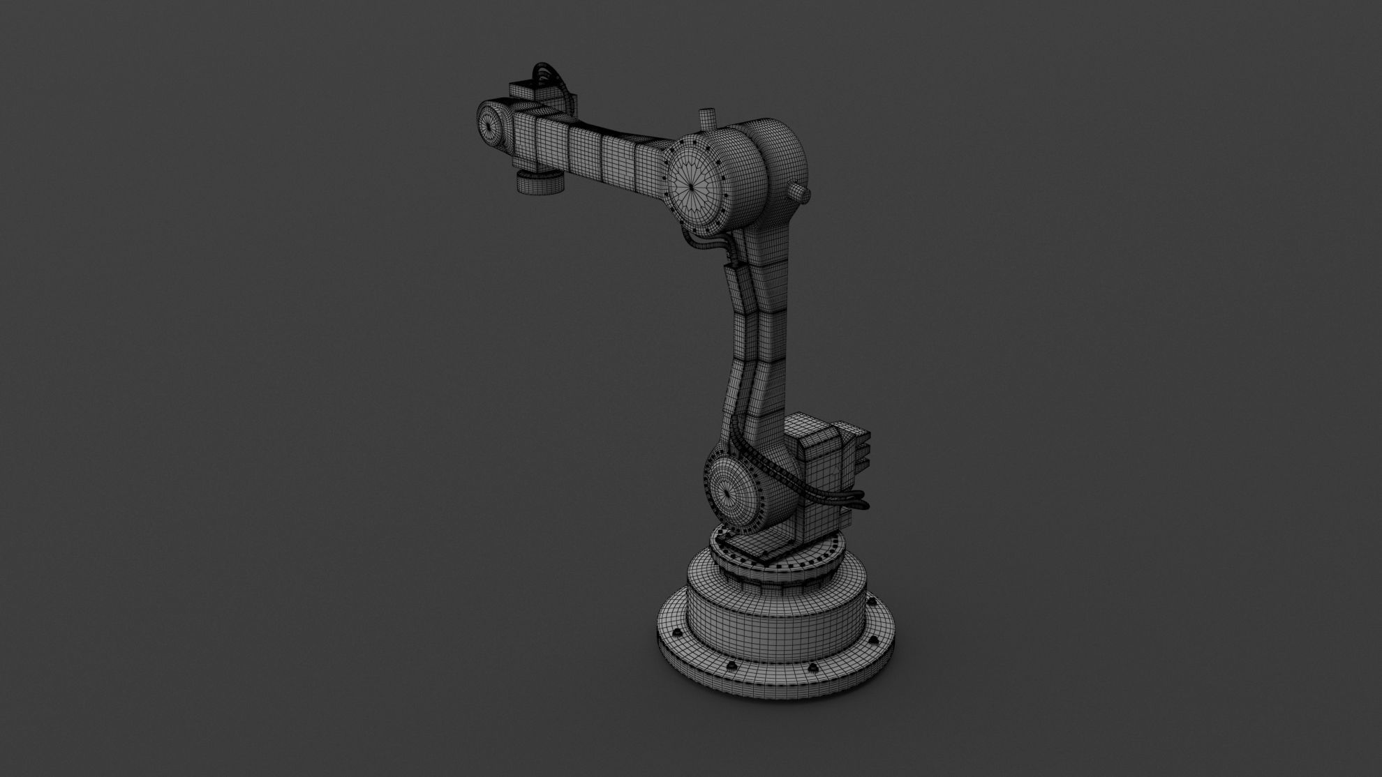 Industrial Robot 02 3D model_7
