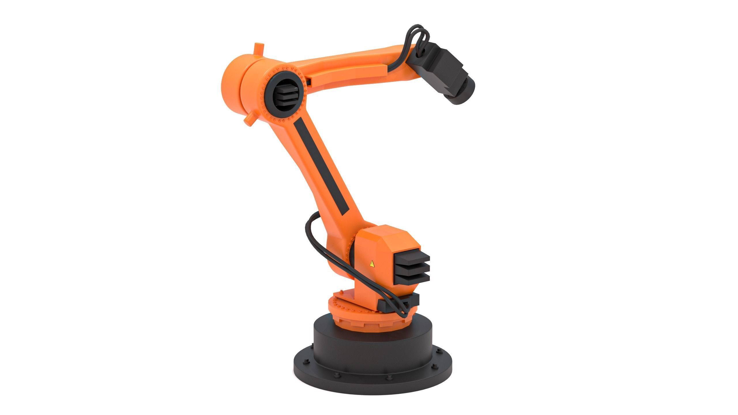 Industrial Robot 03 3D model_2