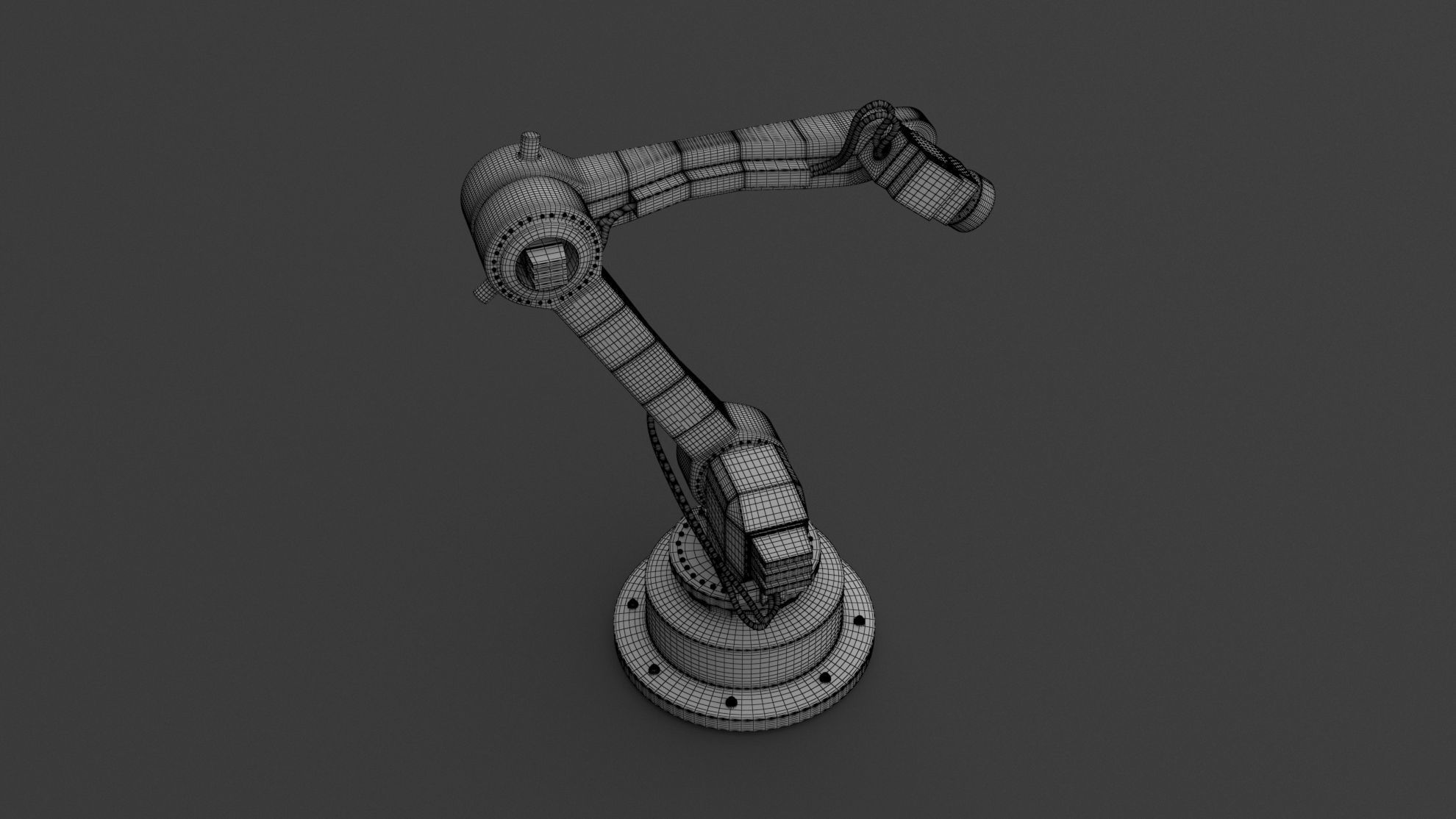 Industrial Robot 03 3D model_8