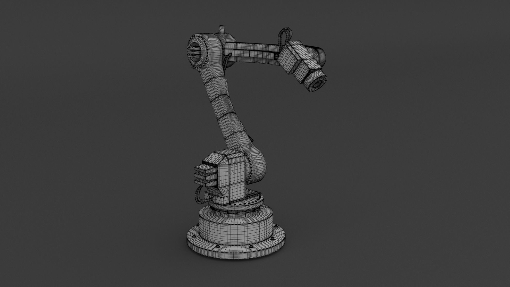 Industrial Robot 03 3D model_5