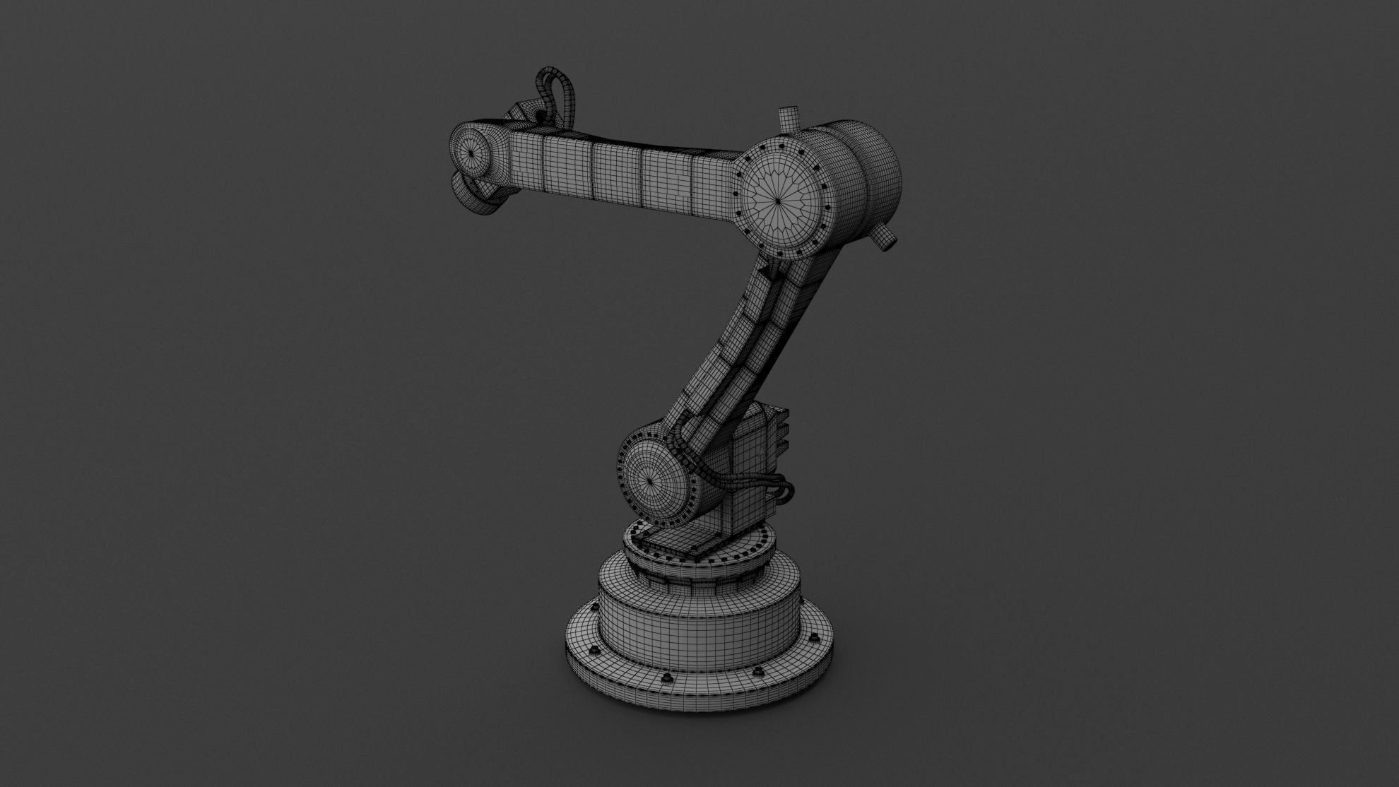 Industrial Robot 03 3D model_7