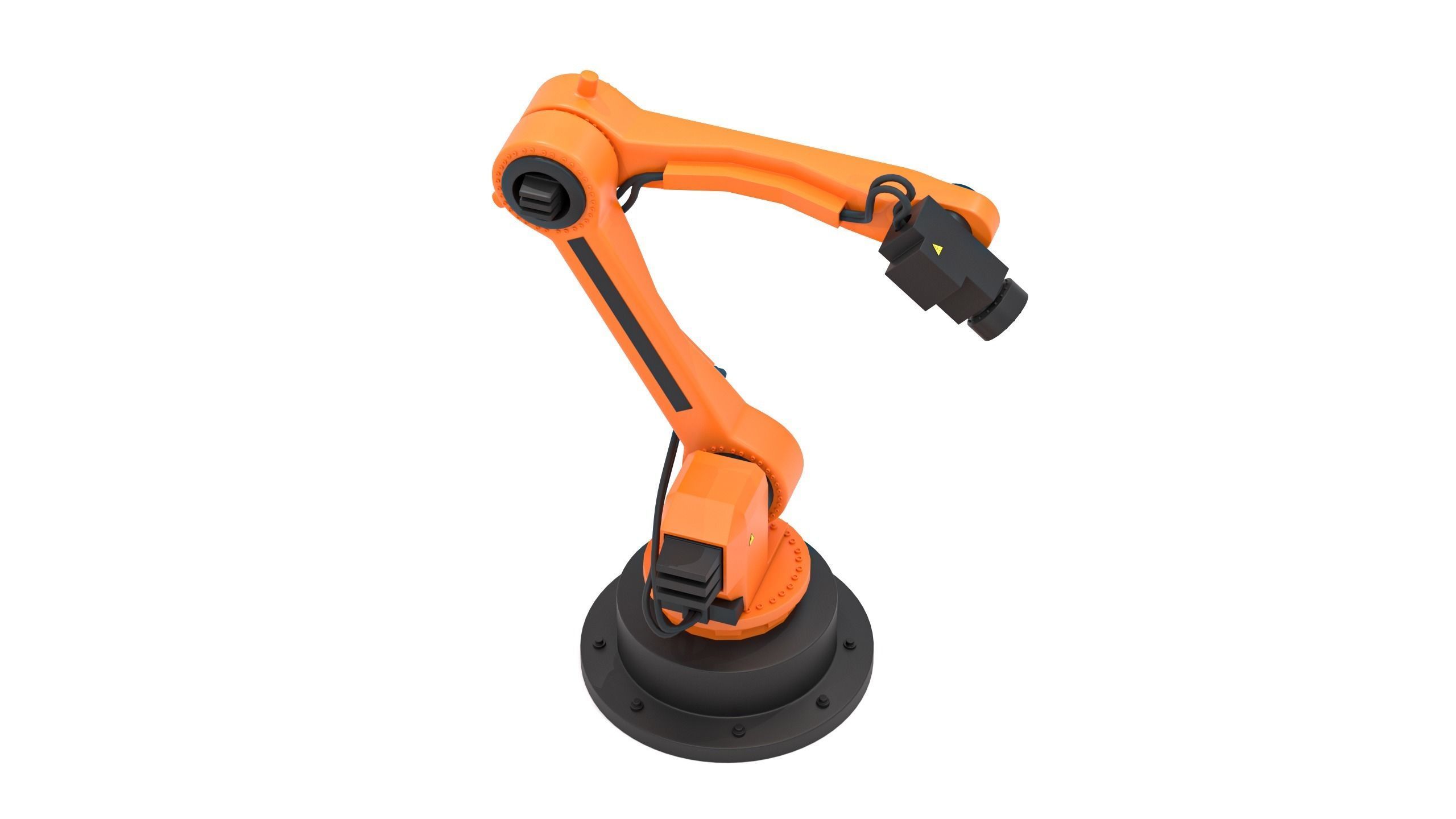 Industrial Robot 03 3D model_3