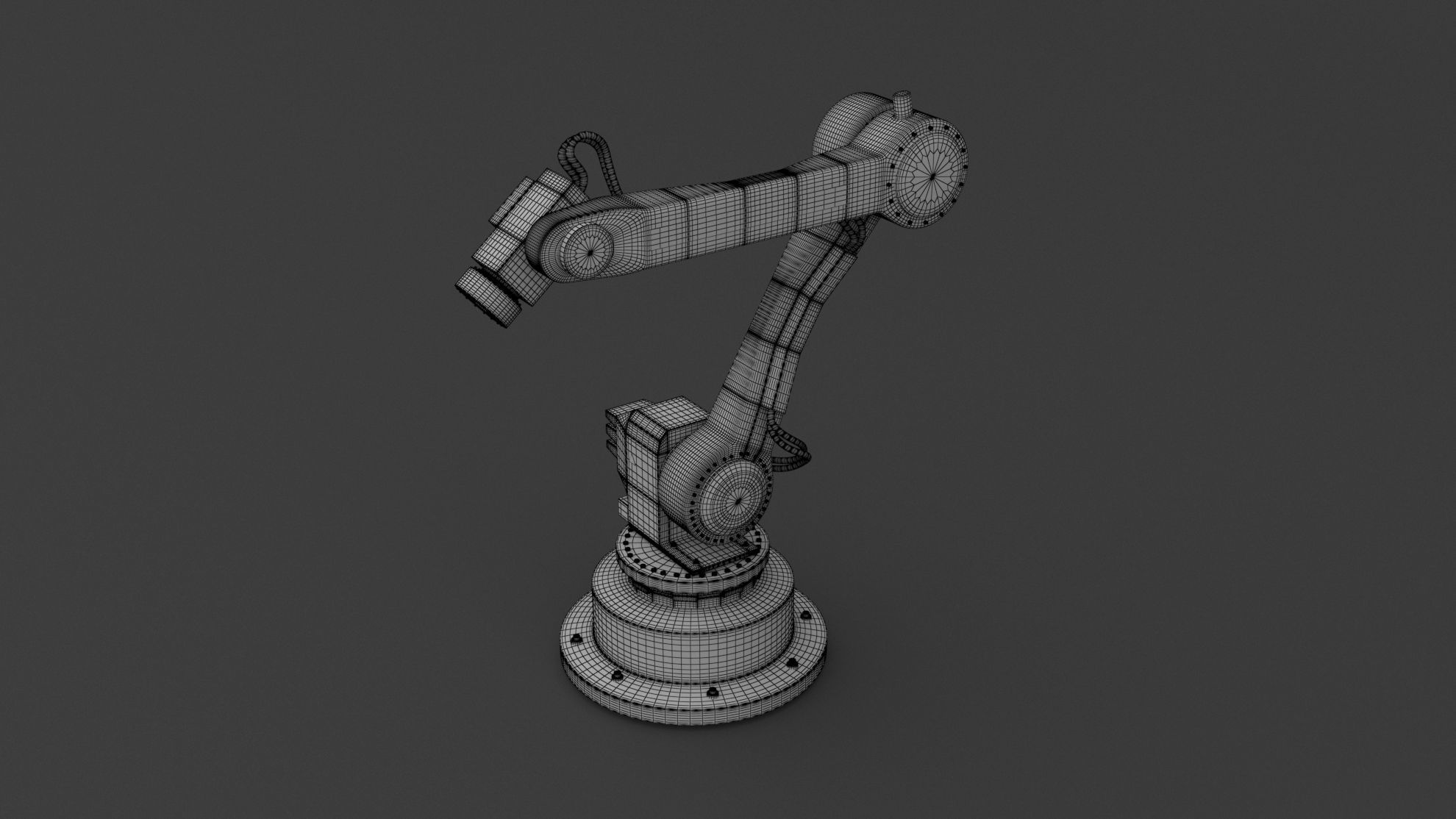 Industrial Robot 03 3D model_6