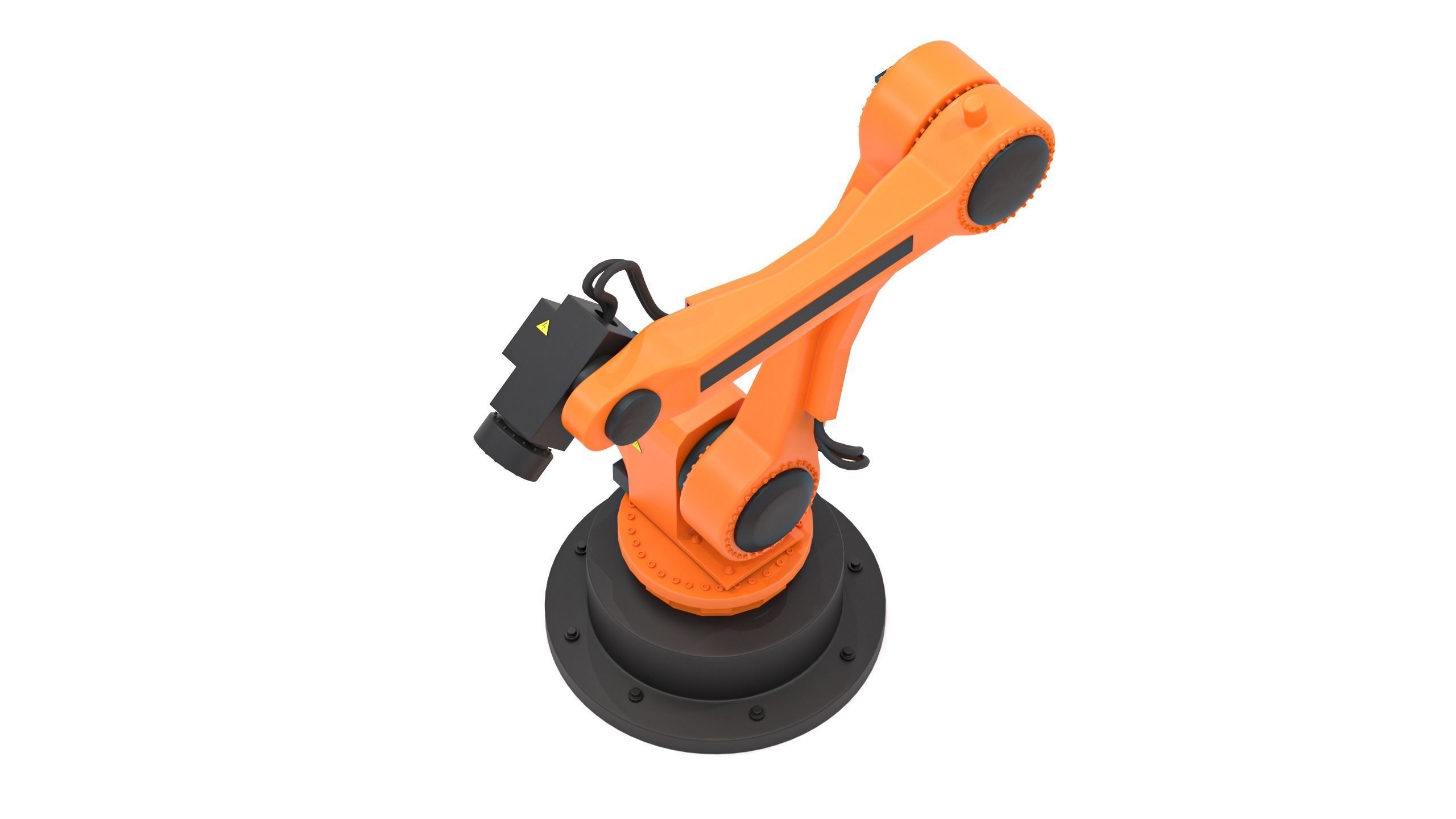 Industrial Robot 03 3D model_4