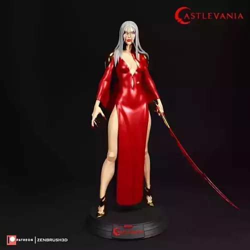 CARMILLA - CASTLEVANIA 3D PRINTING 3D print model