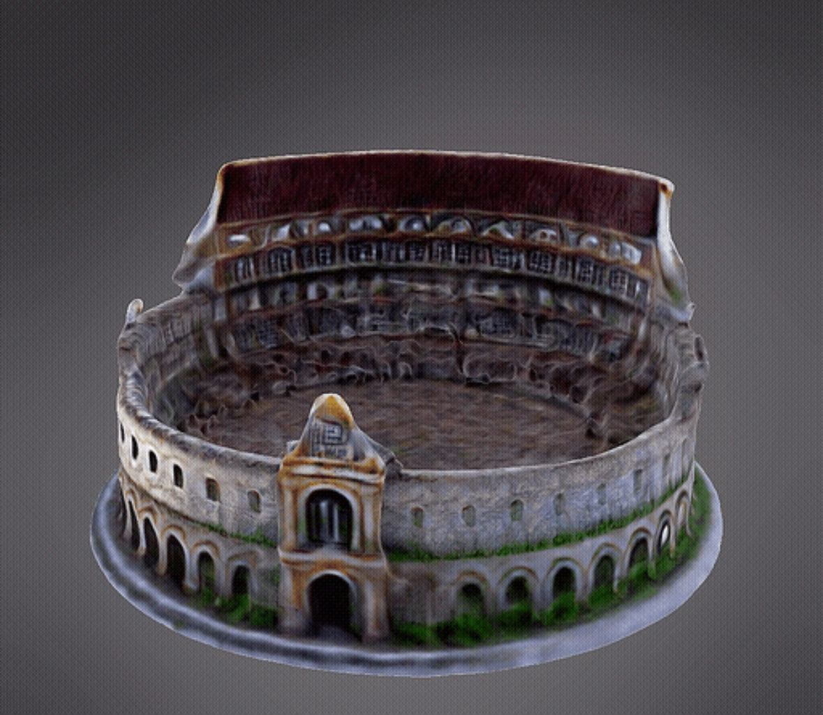 Colosseum 3D print model_6