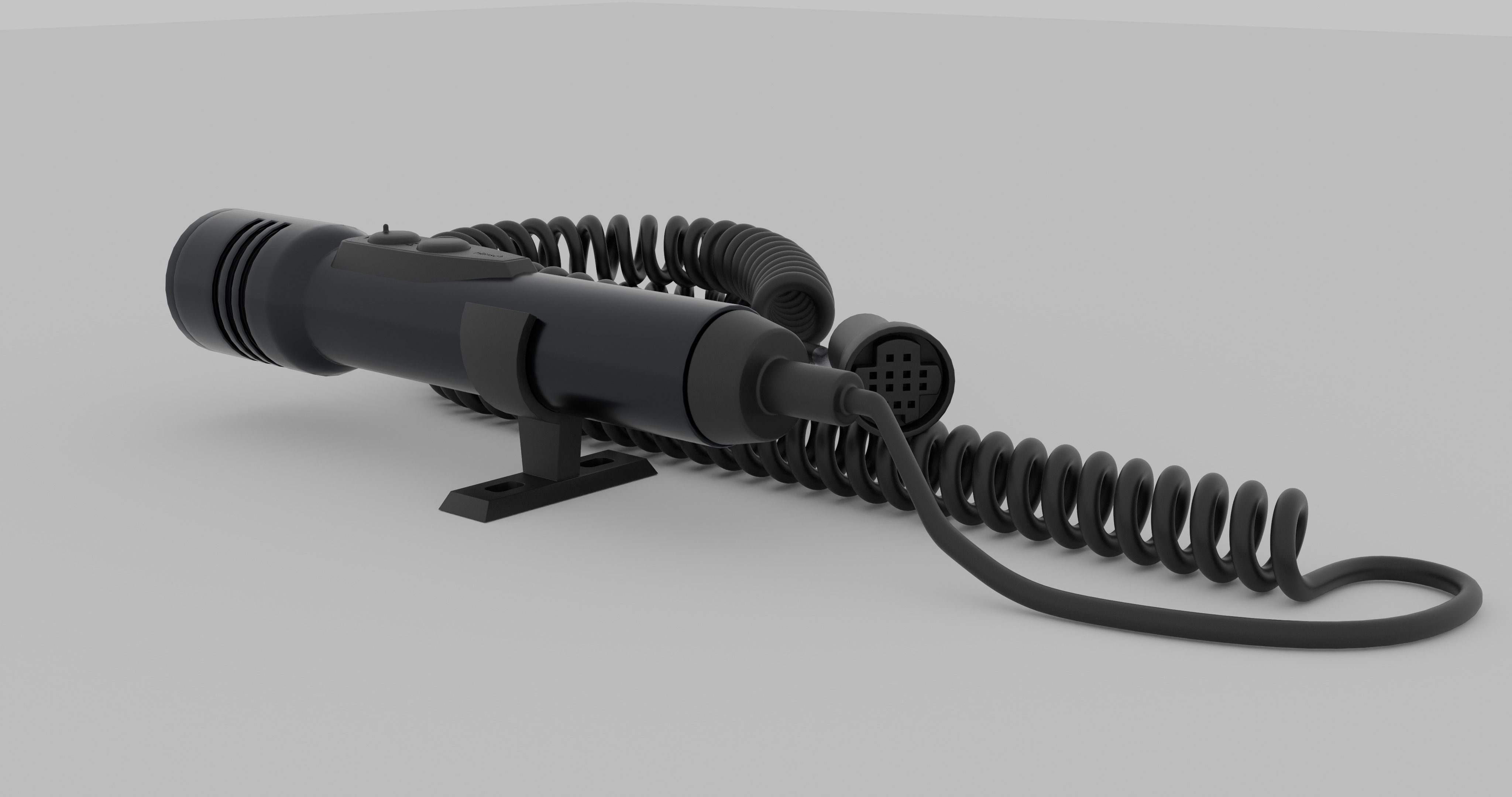 Haensch Stabmikrofon H2 3D model_1