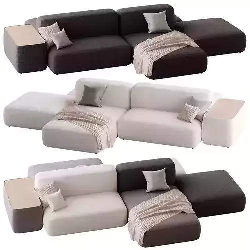 Sofa modular PLUS Island by Lapalma