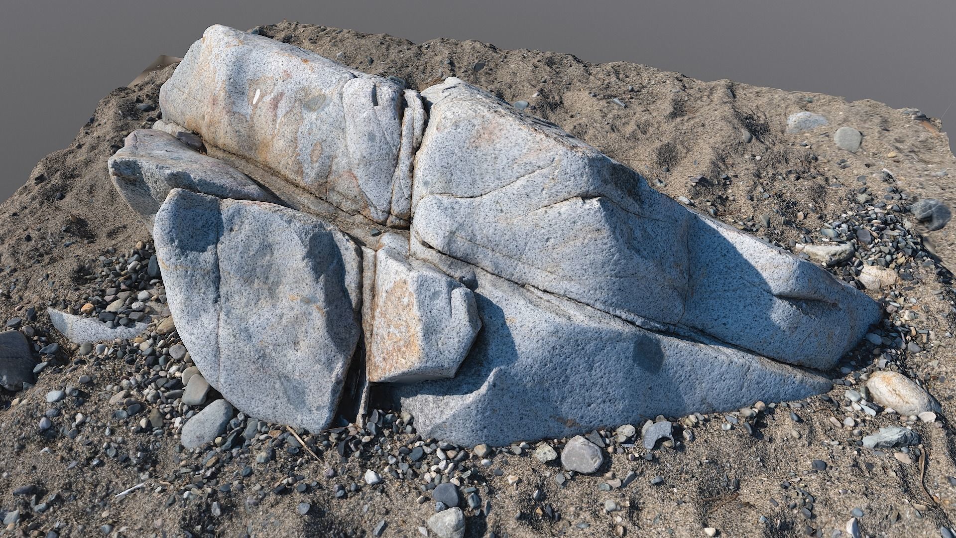 Rock 0014 Photogrametry 3D model_2