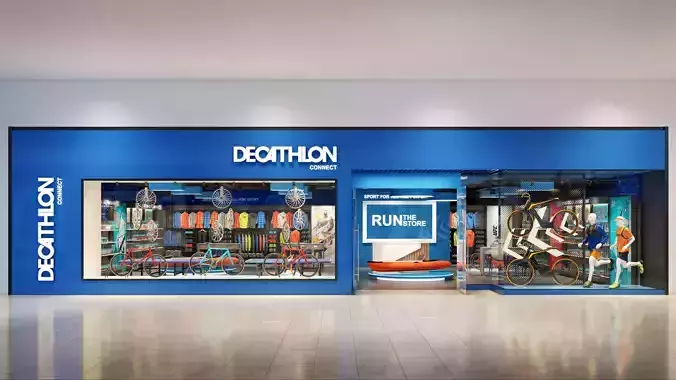 Decathlon Sports Store 3D Store 