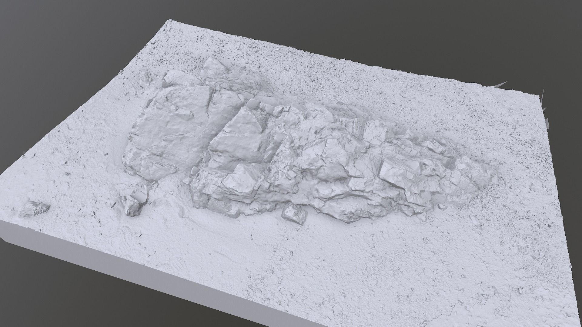 Rock 0018 Photogrammetry 3D model_3