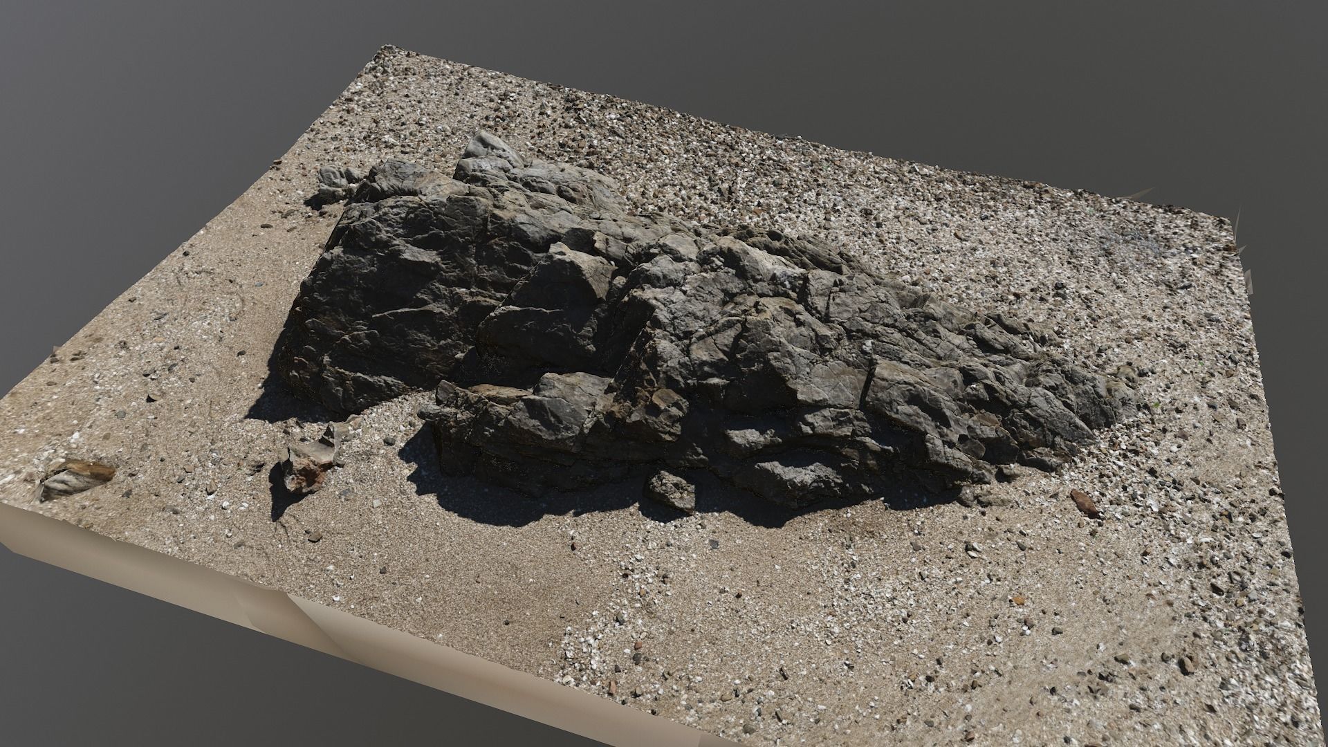 Rock 0018 Photogrammetry 3D model_2
