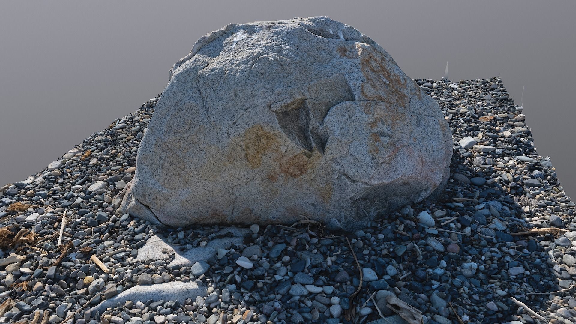 Rock 0020 Photogrammetry 3D model_2