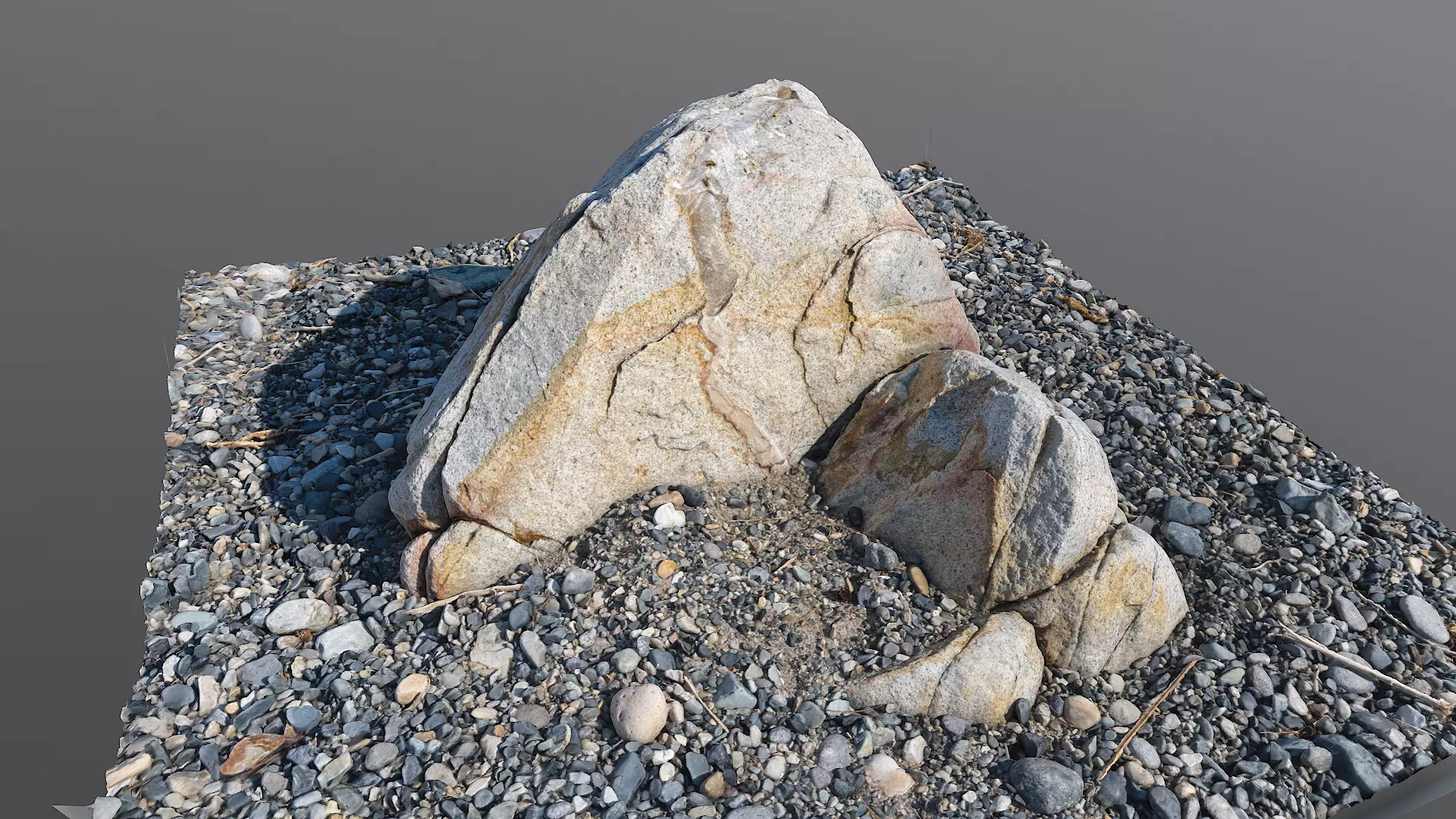 Rock 0020 Photogrammetry 3D model_0