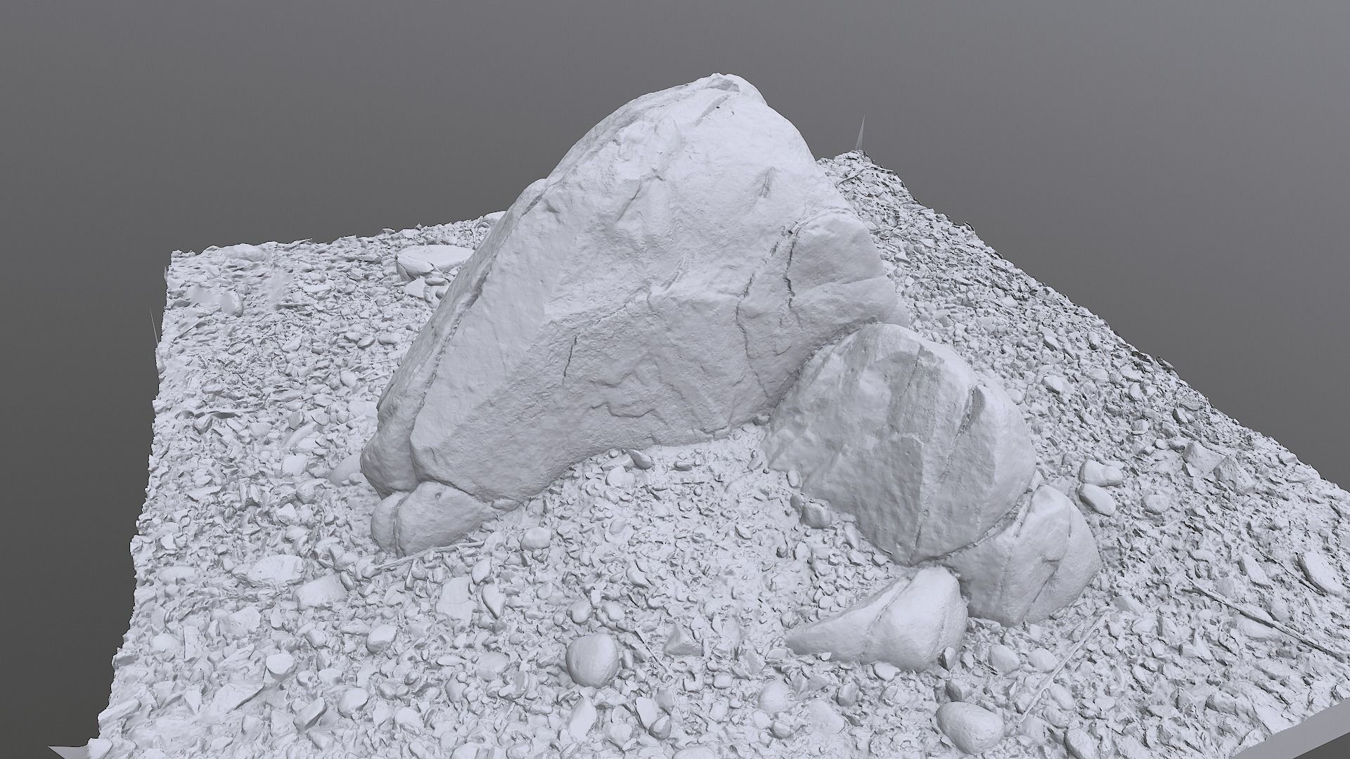 Rock 0020 Photogrammetry 3D model_1