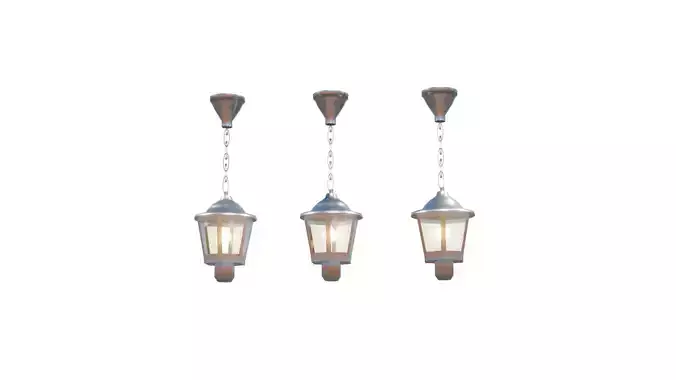 hang light 3d model 3D model