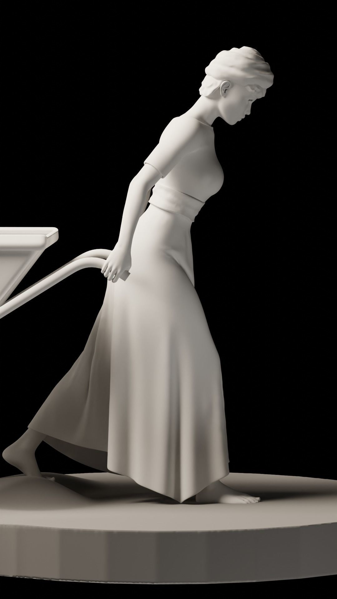 Poor Women 3D print model_4