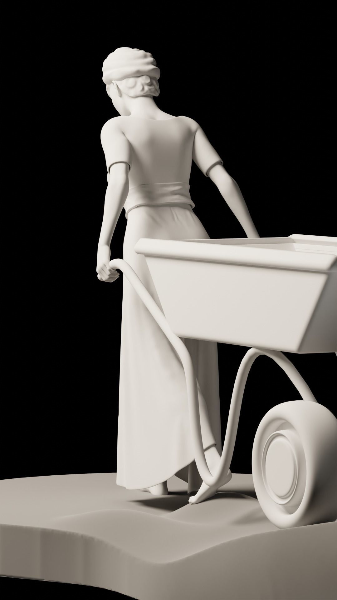 Poor Women 3D print model_8