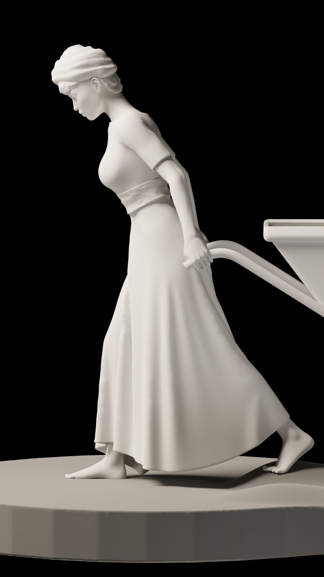 Poor Women 3D print model_10