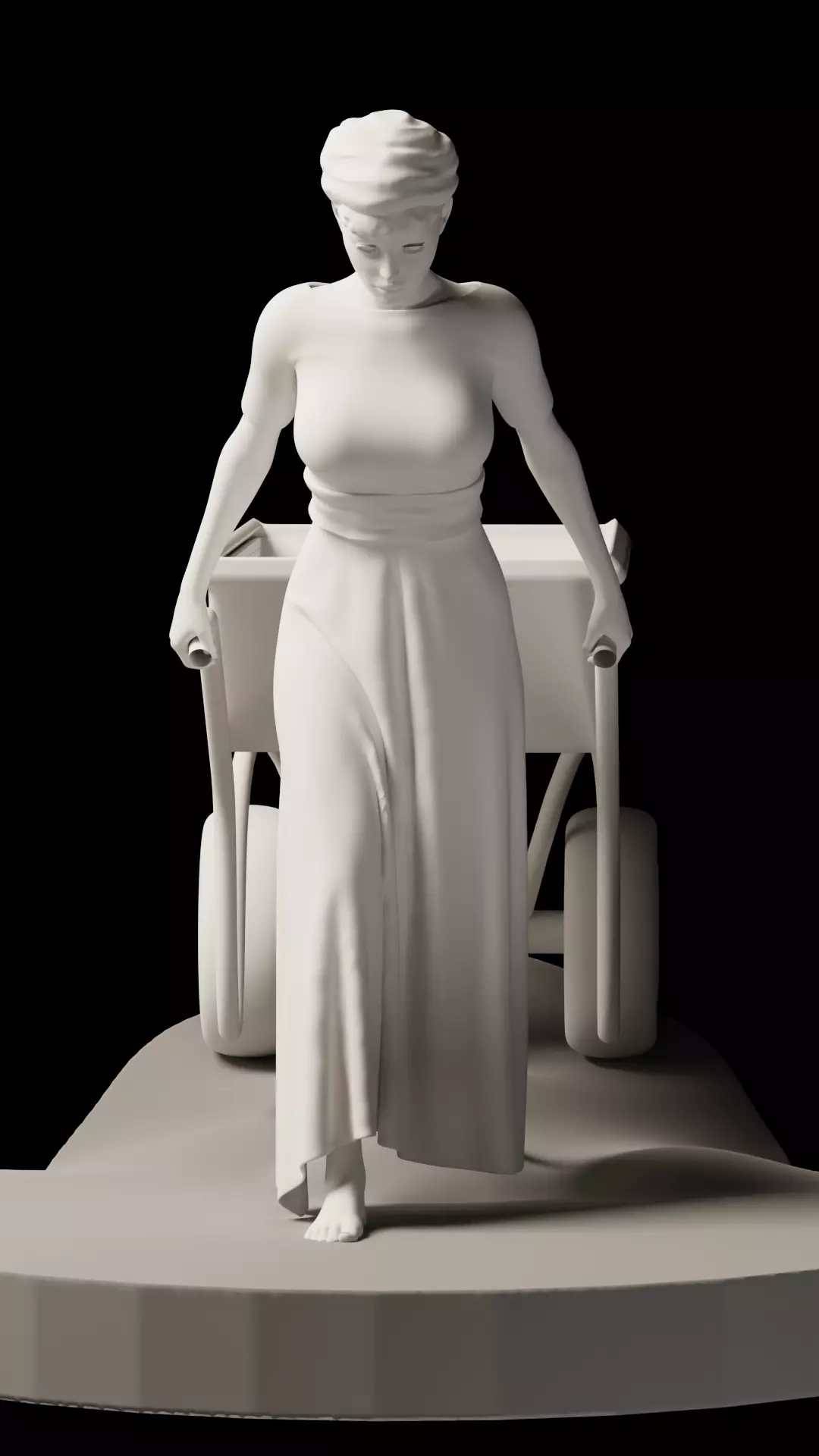 Poor Women 3D print model_0