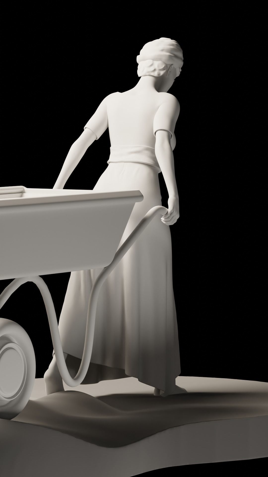 Poor Women 3D print model_6