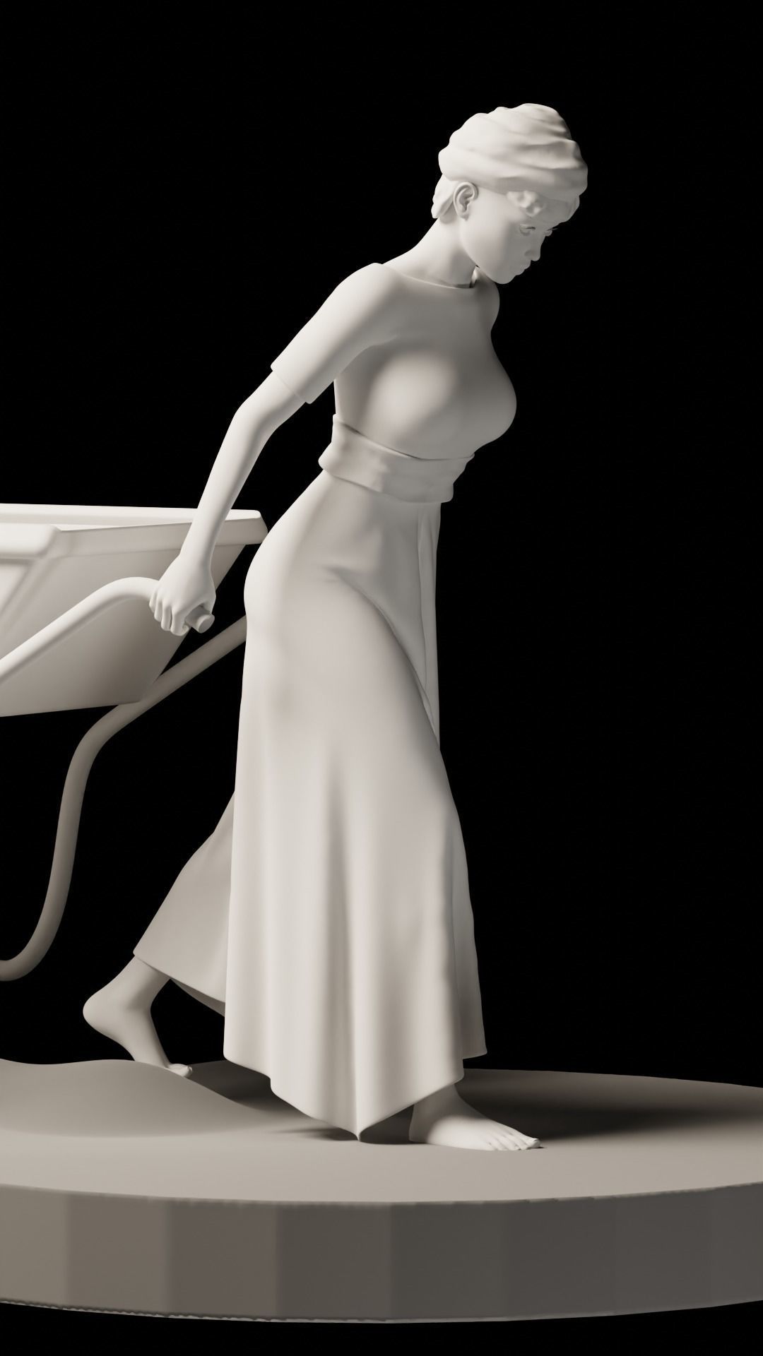 Poor Women 3D print model_3