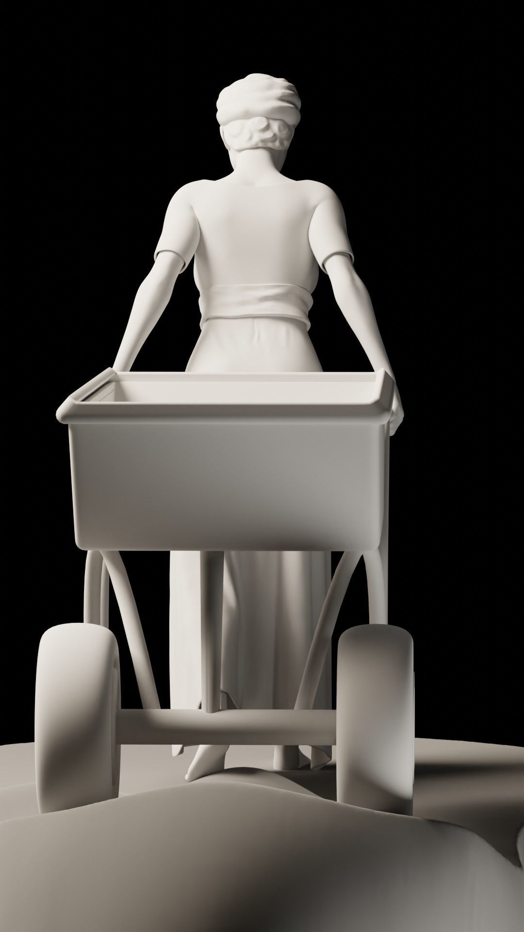 Poor Women 3D print model_7