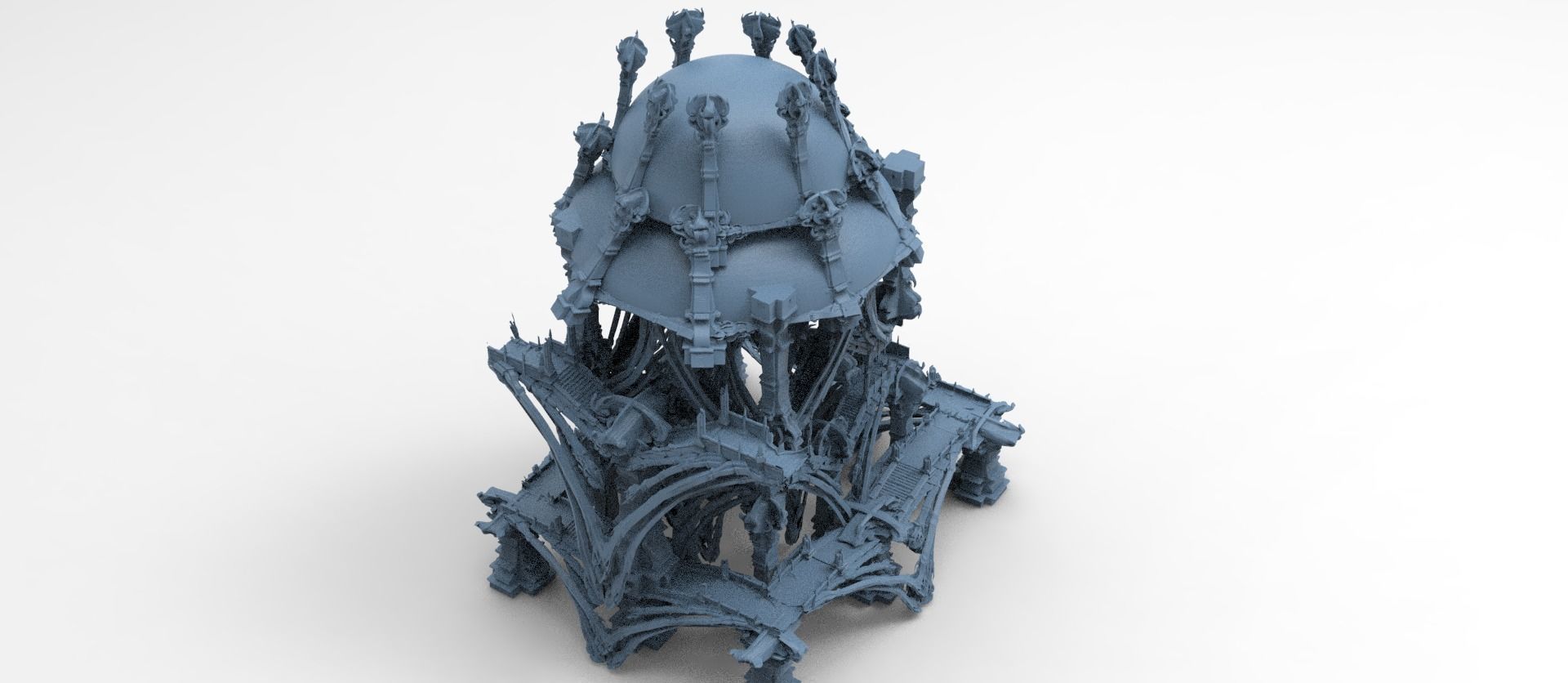 Hyborian Ancient Temple arena towers collection 3D 3D model_22