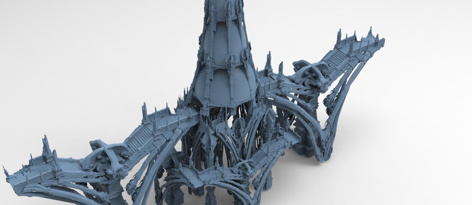 Hyborian Ancient Temple arena towers collection 3D 3D model_36