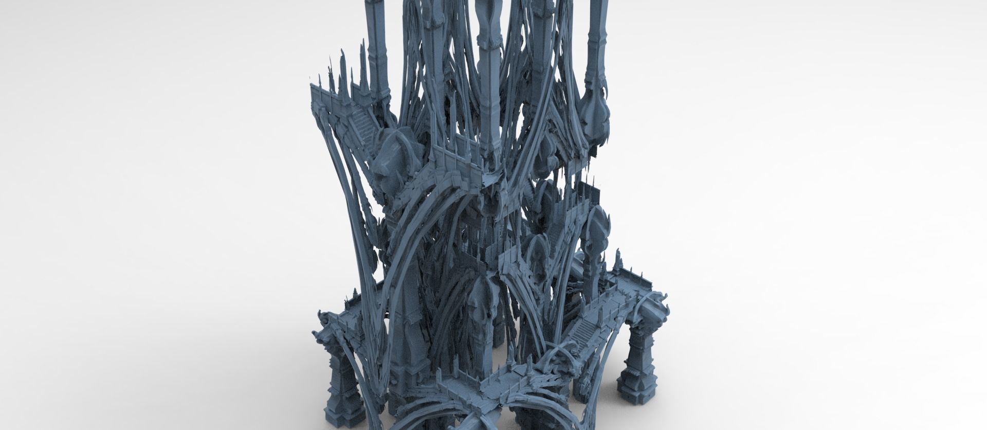 Hyborian Ancient Temple arena towers collection 3D 3D model_54