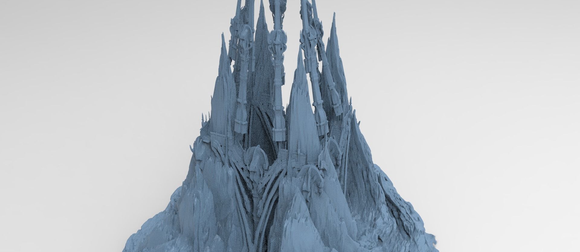 Hyborian Ancient Temple arena towers collection 3D 3D model_53