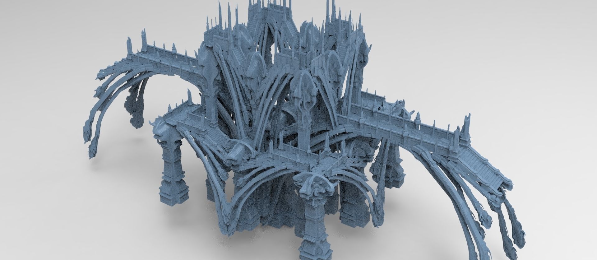 Hyborian Ancient Temple arena towers collection 3D 3D model_33