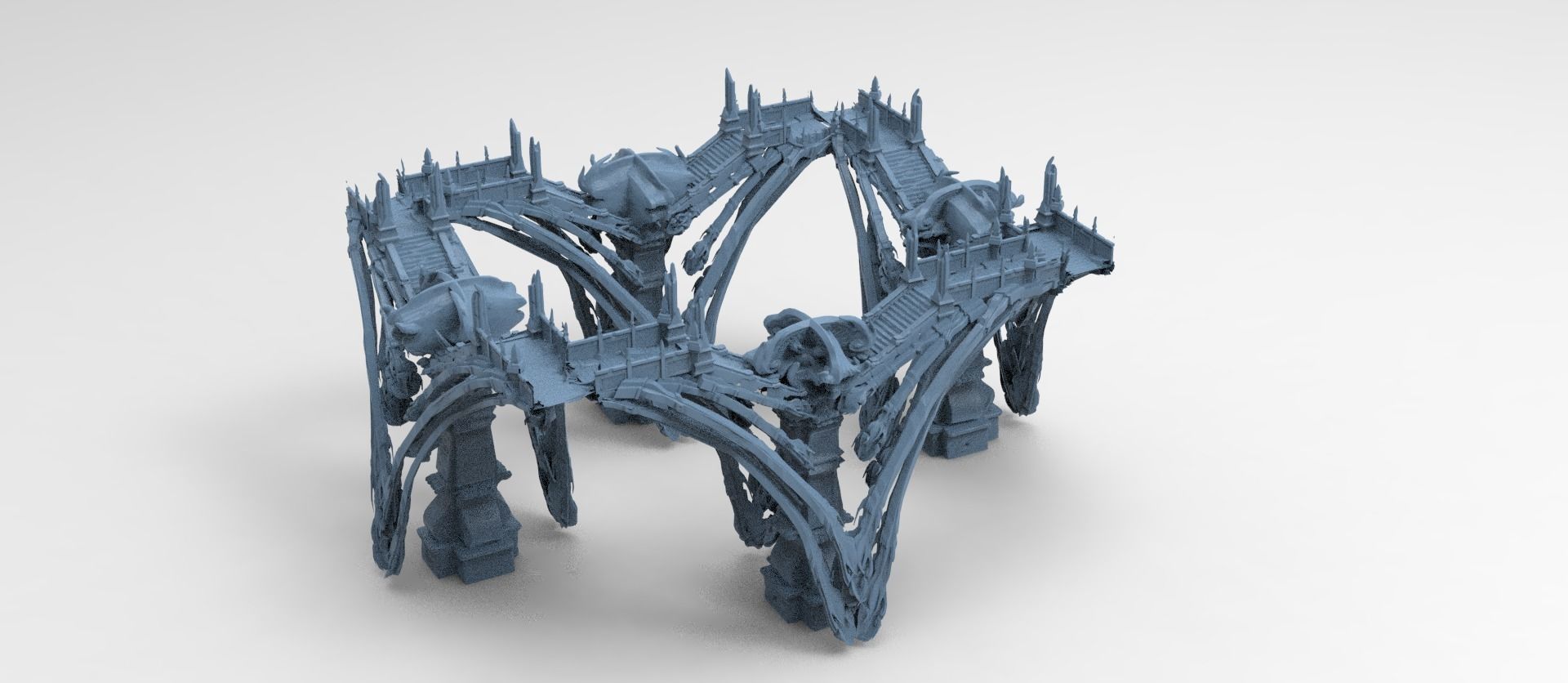 Hyborian Ancient Temple arena towers collection 3D 3D model_25