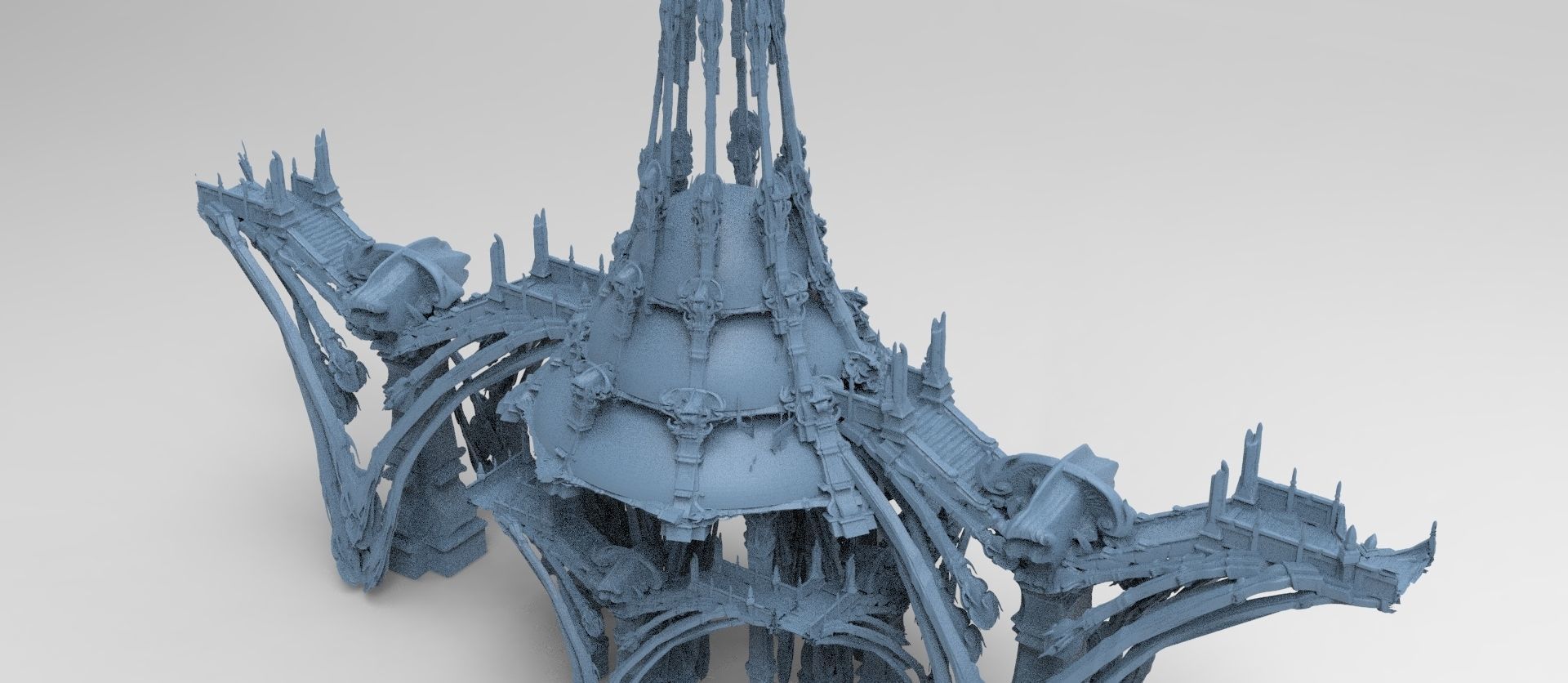 Hyborian Ancient Temple arena towers collection 3D 3D model_37