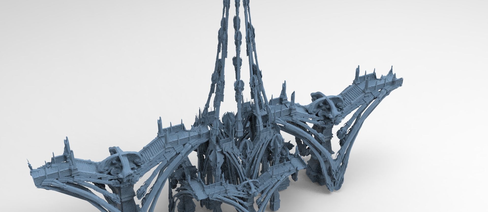 Hyborian Ancient Temple arena towers collection 3D 3D model_68