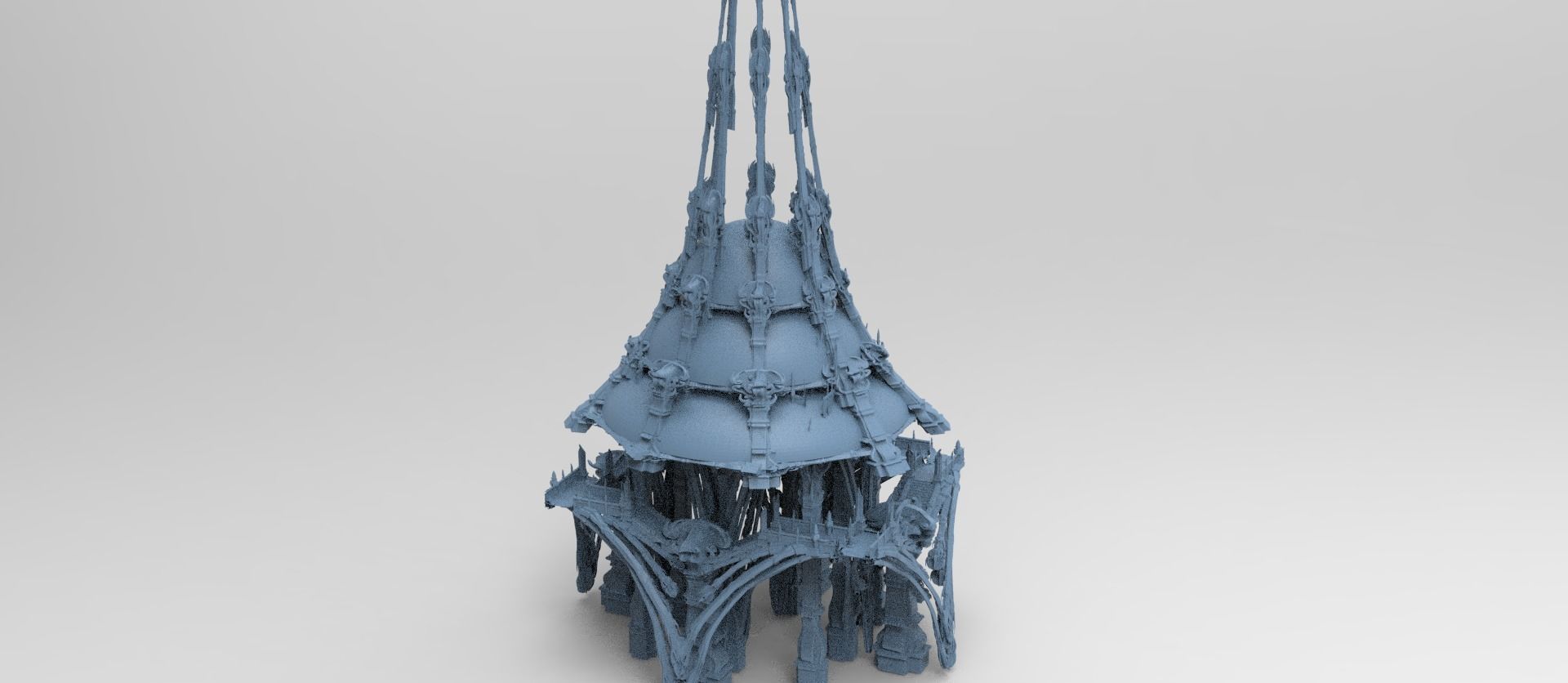 Hyborian Ancient Temple arena towers collection 3D 3D model_13