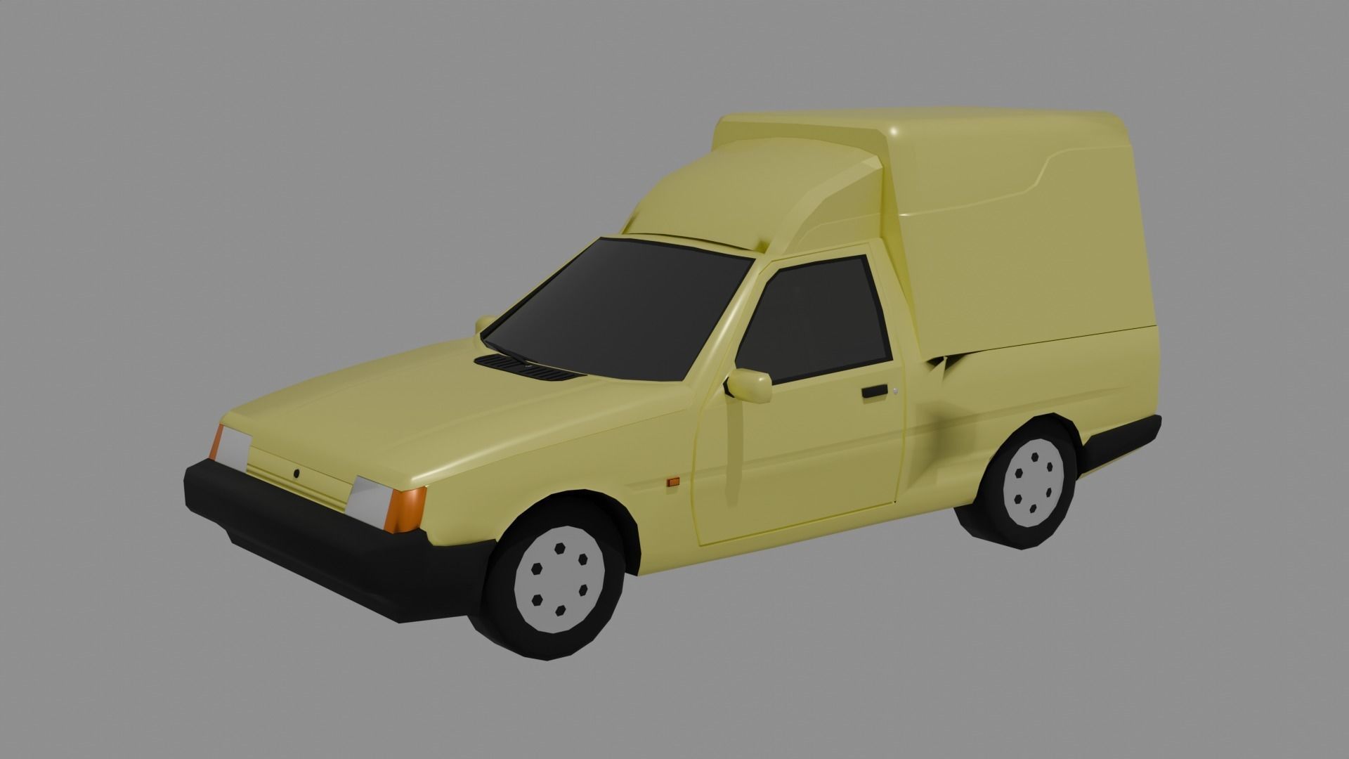 Ukrainian Car ZAZ 110557 Tavria PickUp - Van 1993 free VR / AR / low ...