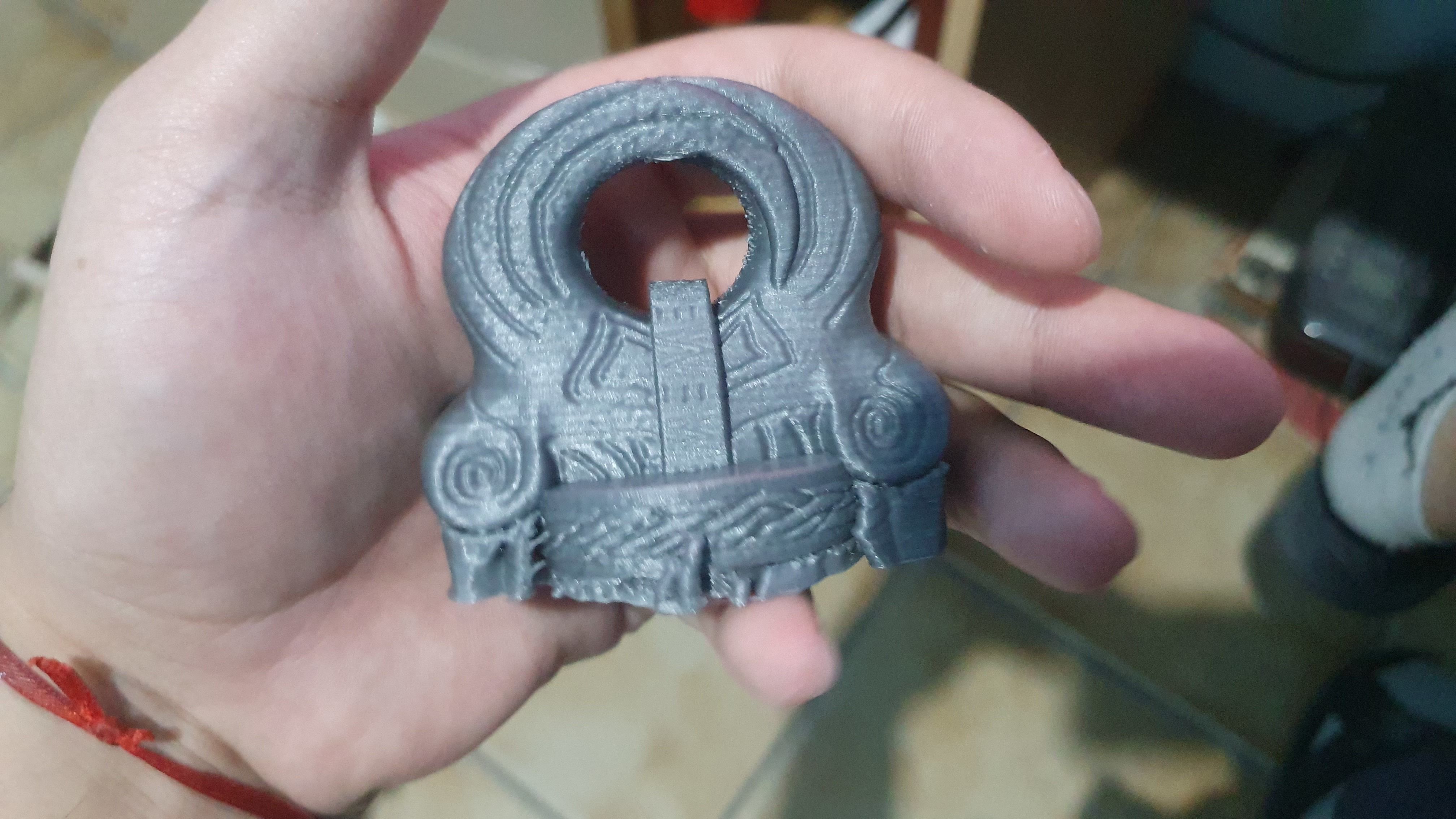 God of War 2018 Kratos blades of chaos level 5 3d model print 3D print model_27