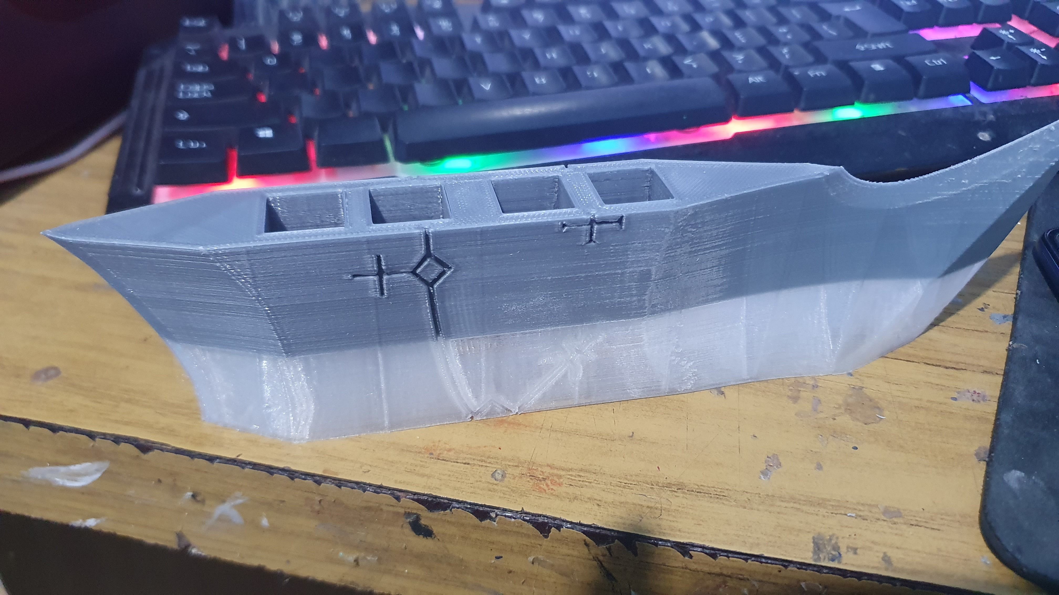 God of War 2018 Kratos blades of chaos level 5 3d model print 3D print model_21