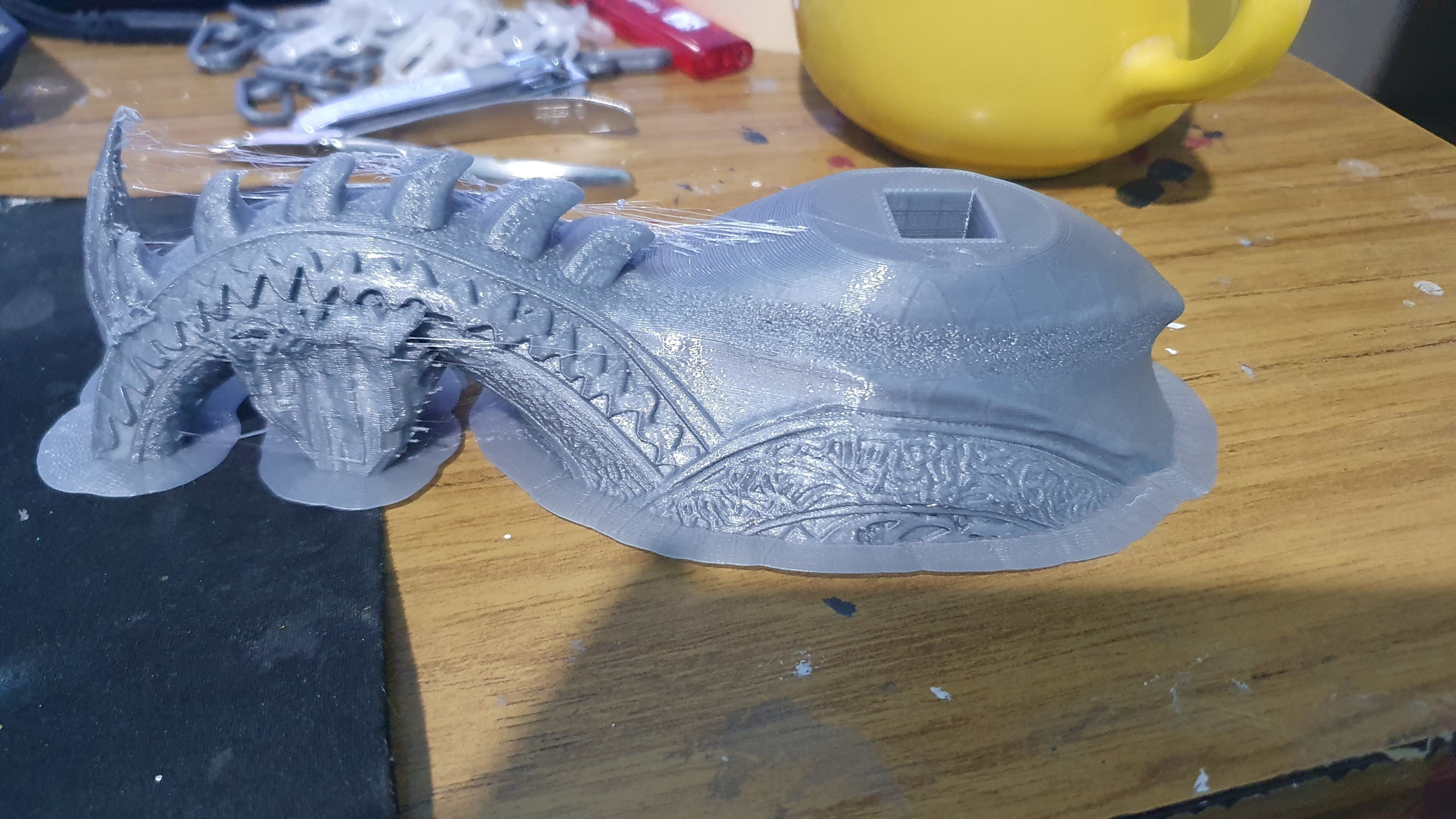 God of War 2018 Kratos blades of chaos level 5 3d model print 3D print model_30