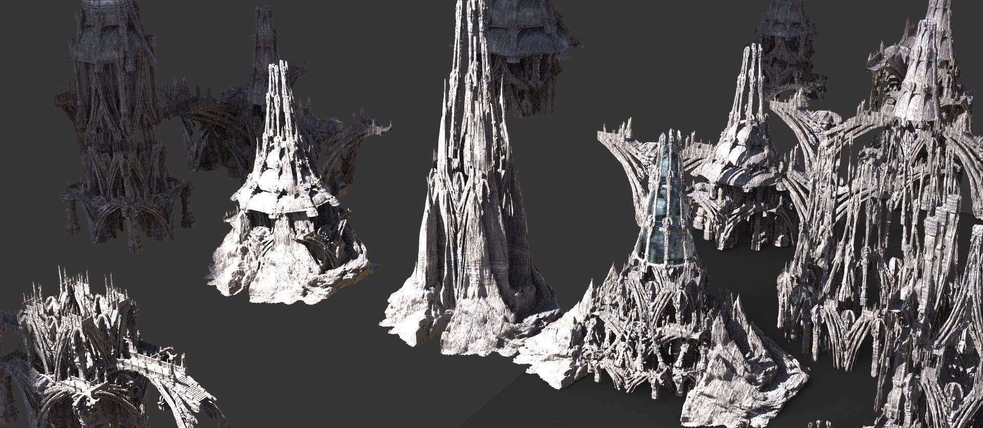 Hyborian Ancient arenas   3D model_1